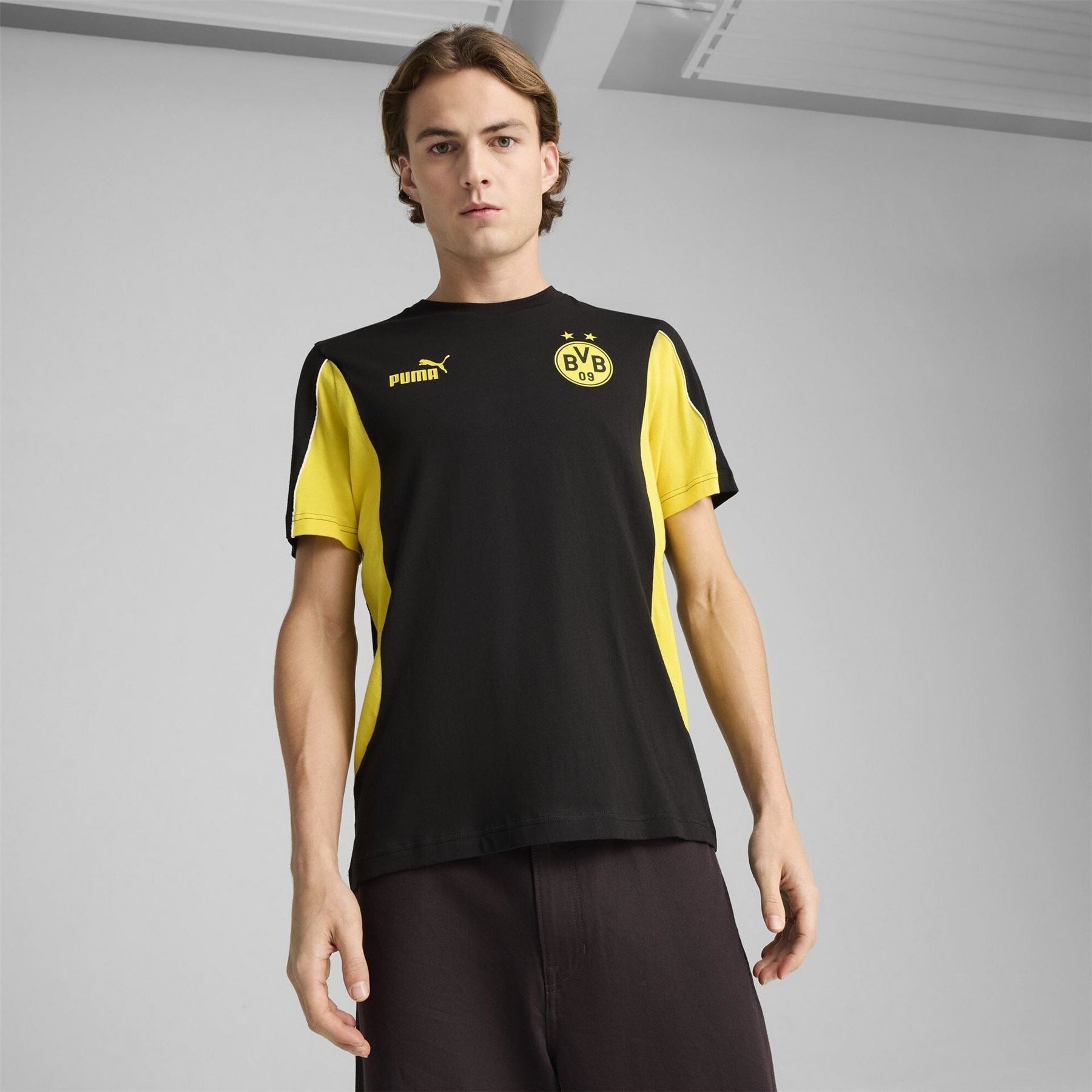 Puma Dortmund Ftblarchive T-Shirt Adults