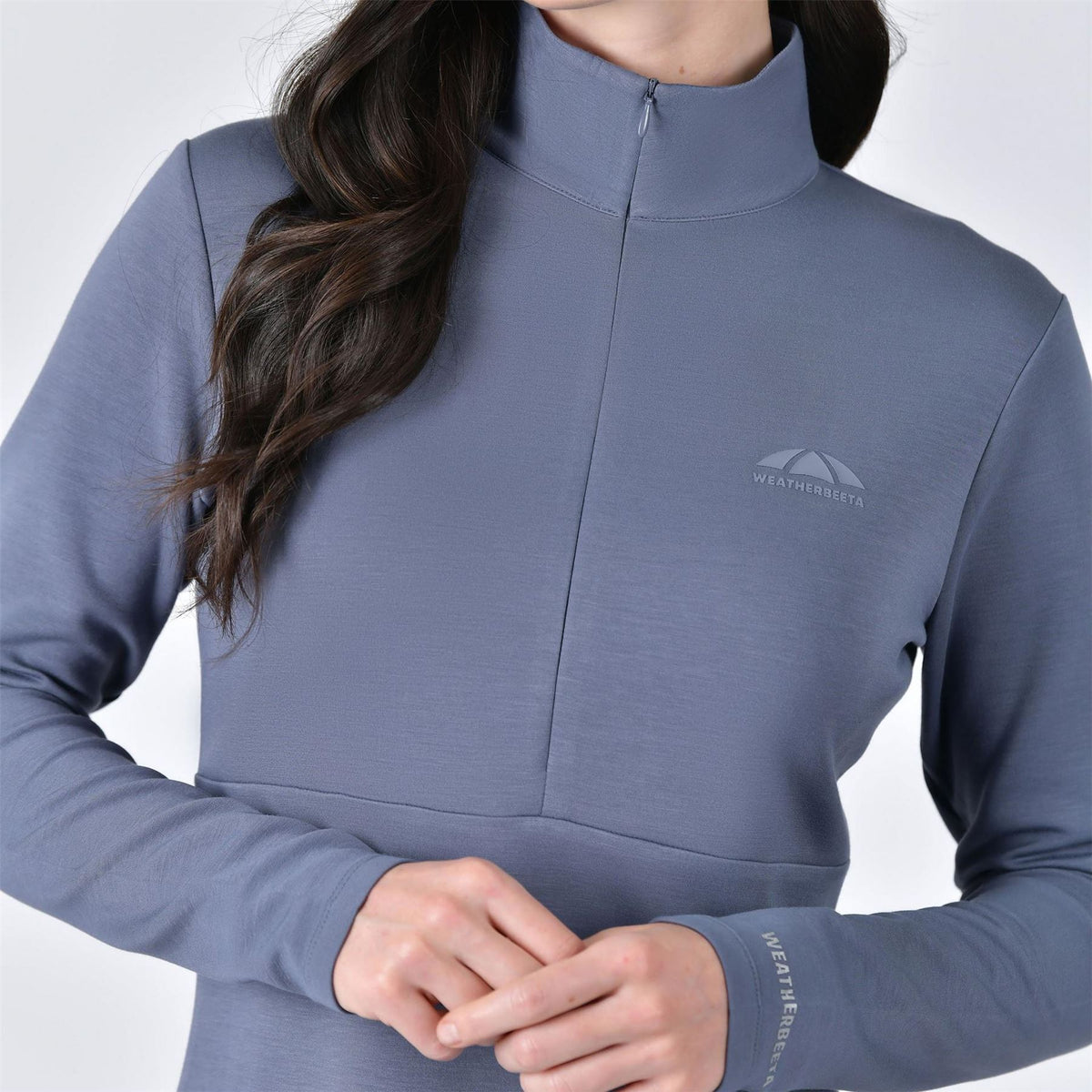 Weatherbeeta Copper Half Zip Long Sleeve Mid Layer