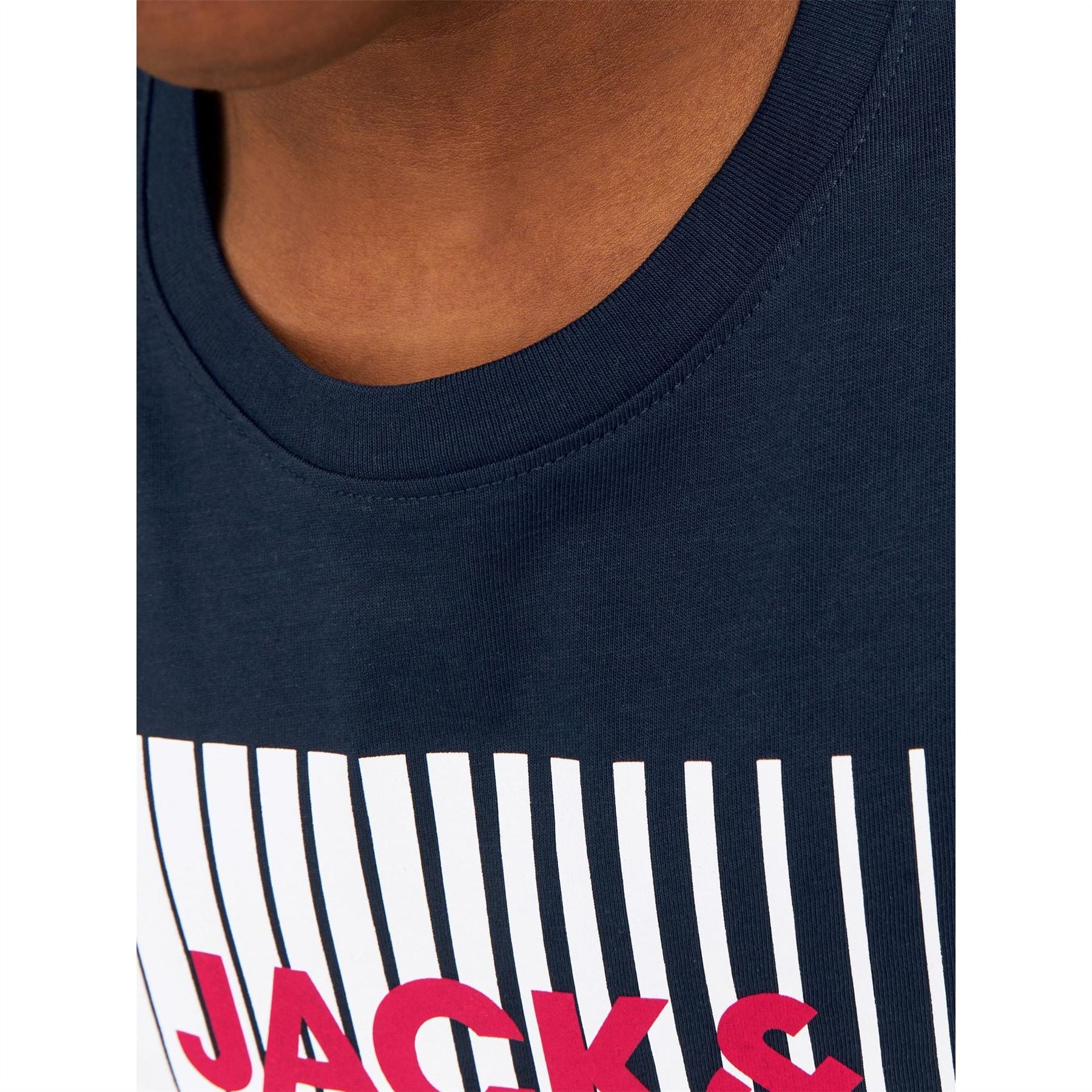 Jack and Jones Junior And Junior Logo Long Sleeve Regular Fit T-Shirt