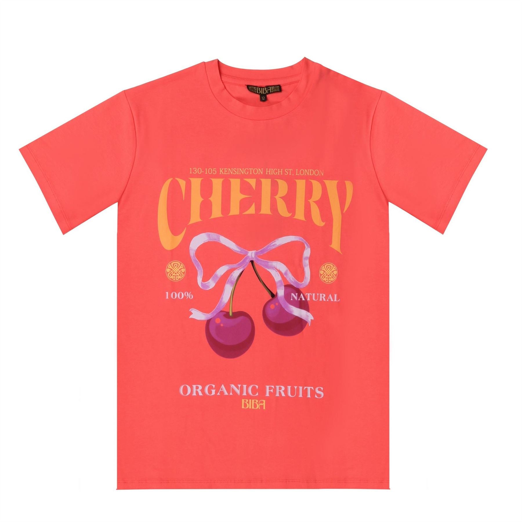 Biba Oversize Fit Short Sleeve Graphic T-Shirt