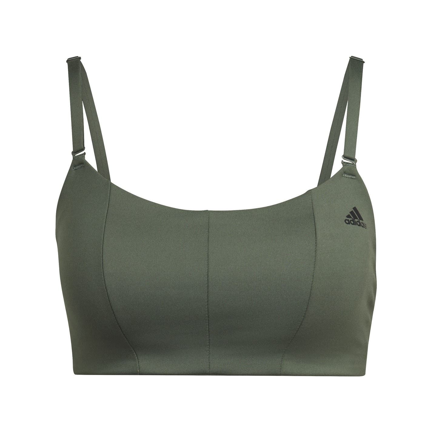 adidas Womens Yoga Studio Light Support Sports Bra