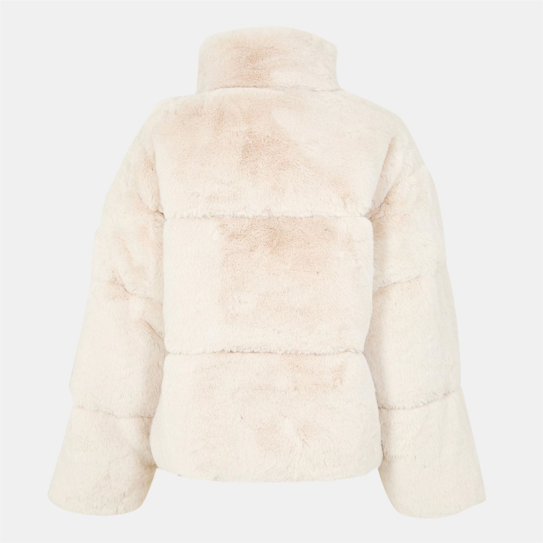 Jack Wills Fur Puffer Jacket