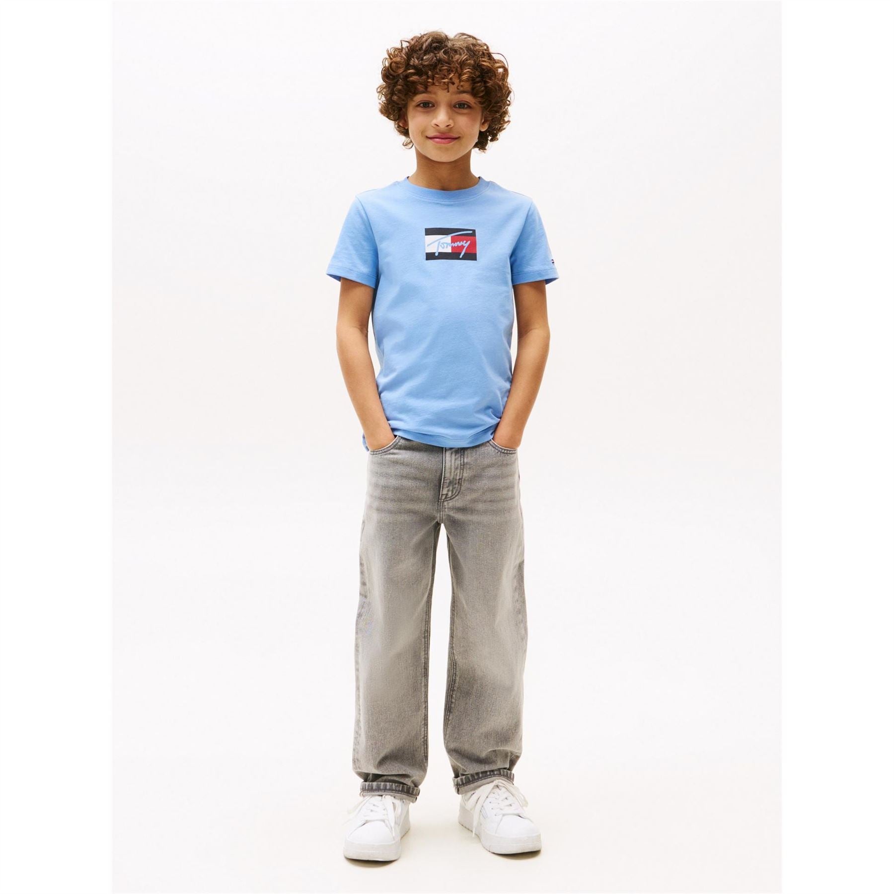 Tommy Hilfiger Script Timmy Regular Fit Short Sleeve T-Shirt