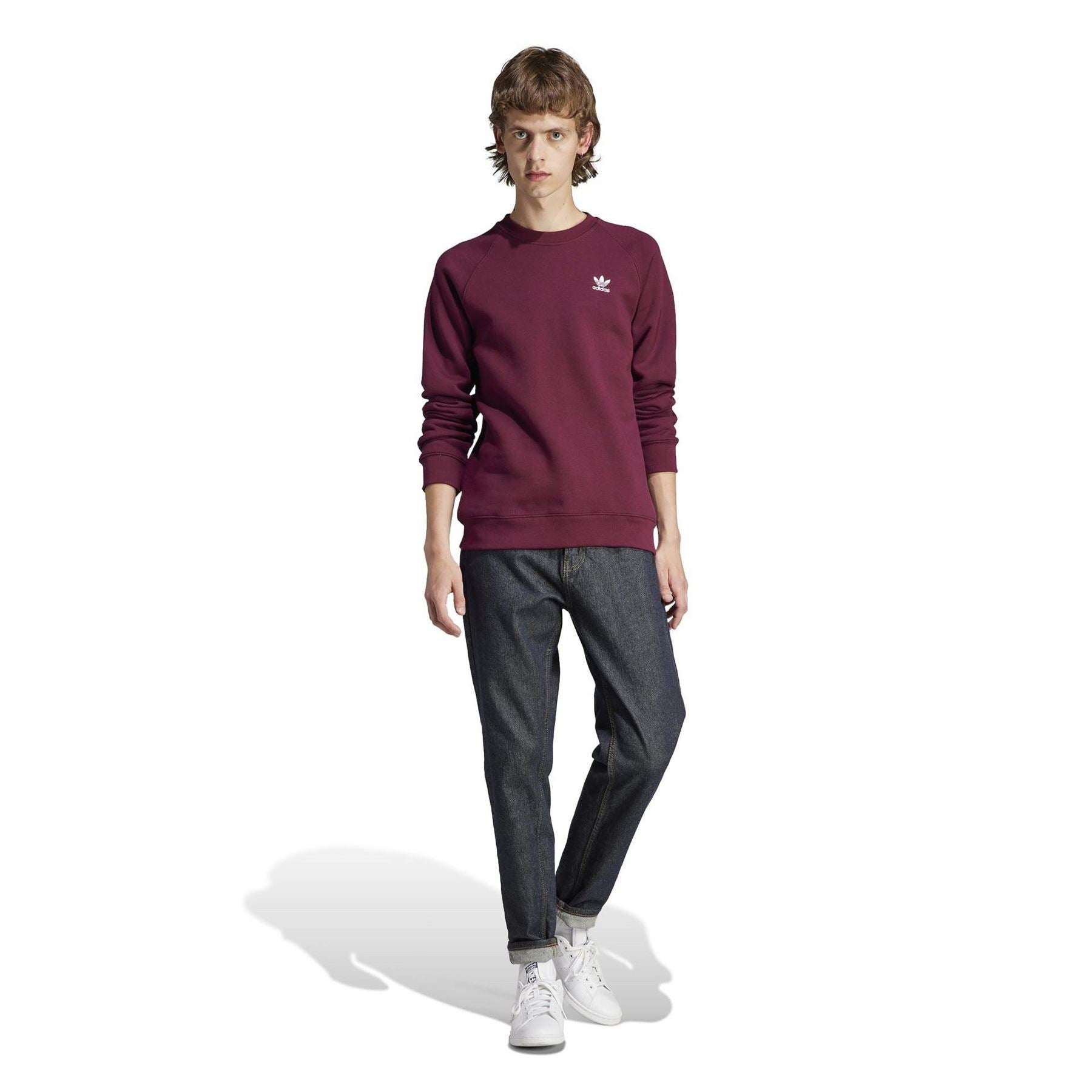 adidas Originals Regular Fit Crew Neck Sweatshirt