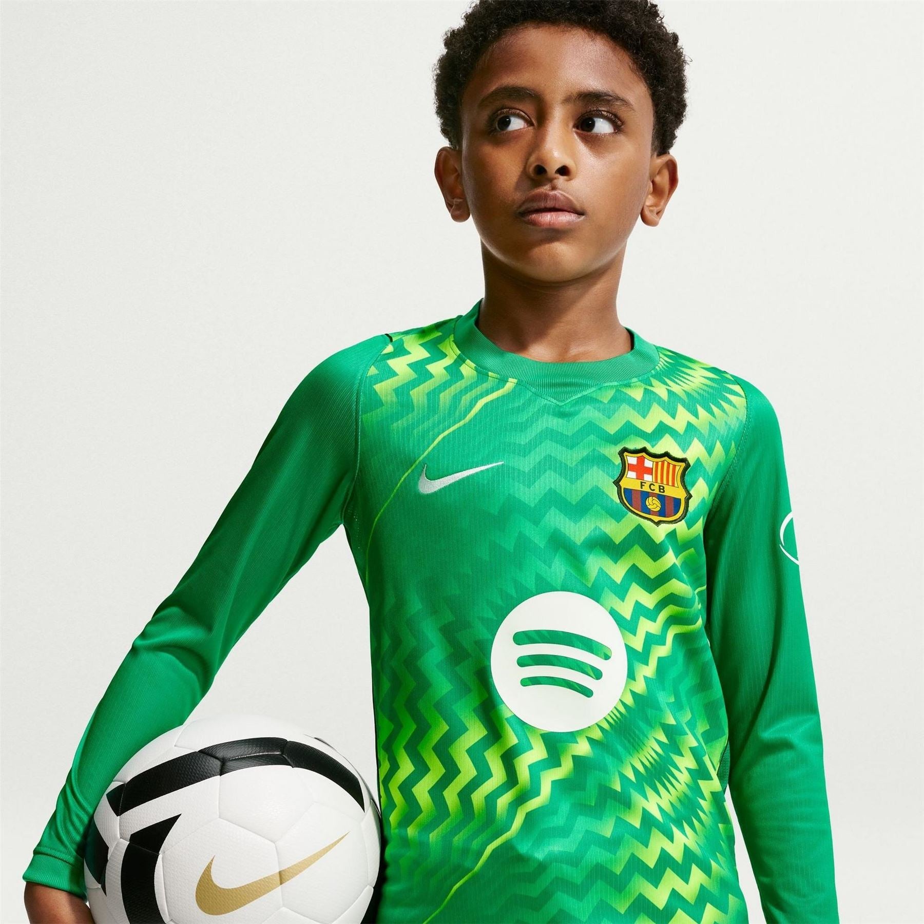 Nike Barcelona Home Goalkeeper Shirt 2026 27 Juniors