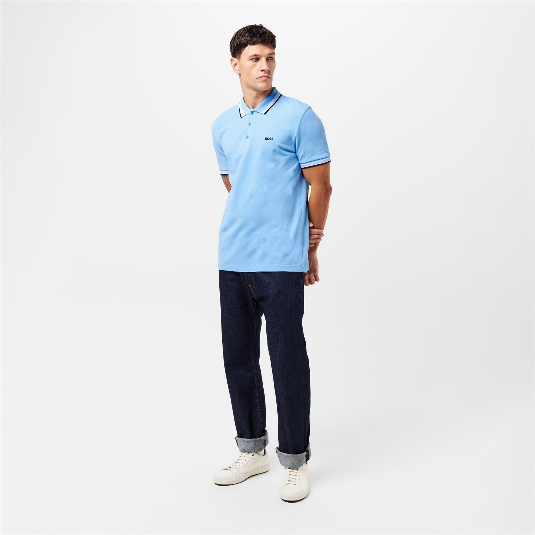 Boss BOSS GREEN Paddy Polo Shirt with Contrast Tipping