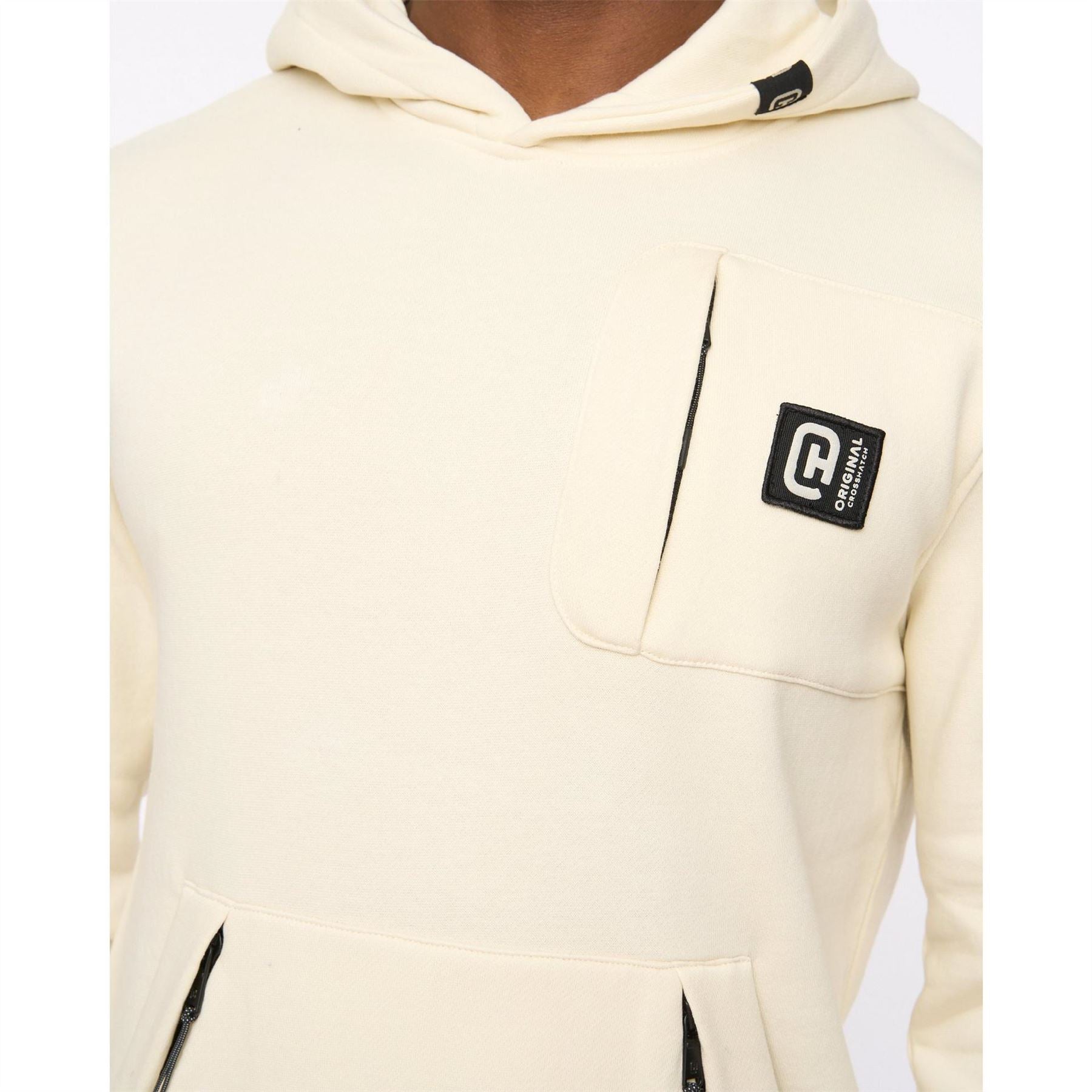Crosshatch Portville Hooded Neck Long Sleeve Sweatshirt