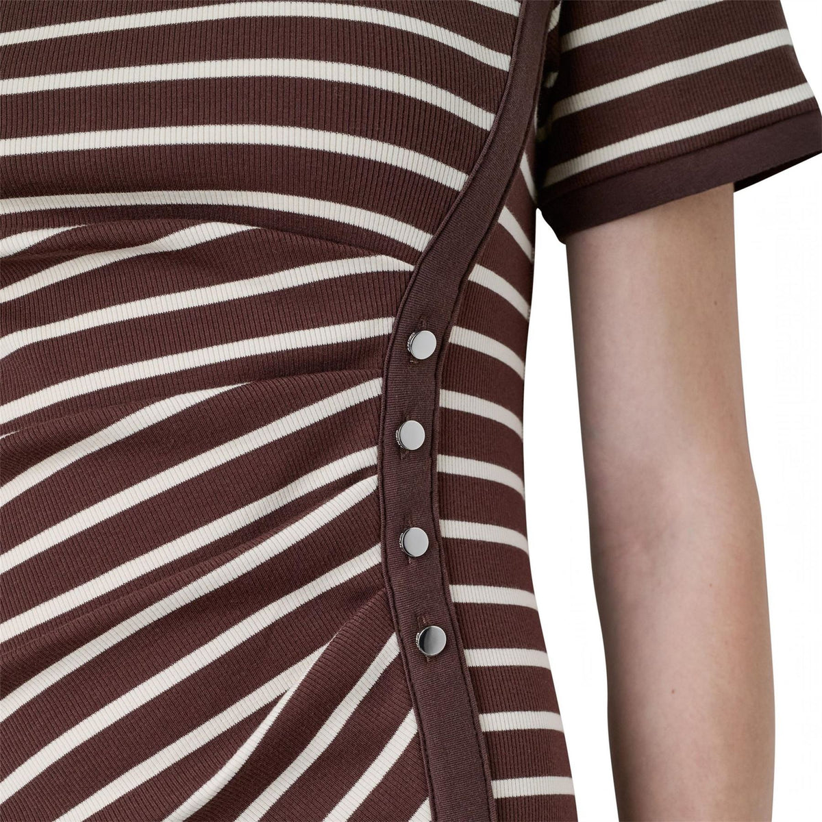 DKNY Rib Knitted T-Shirt Dress