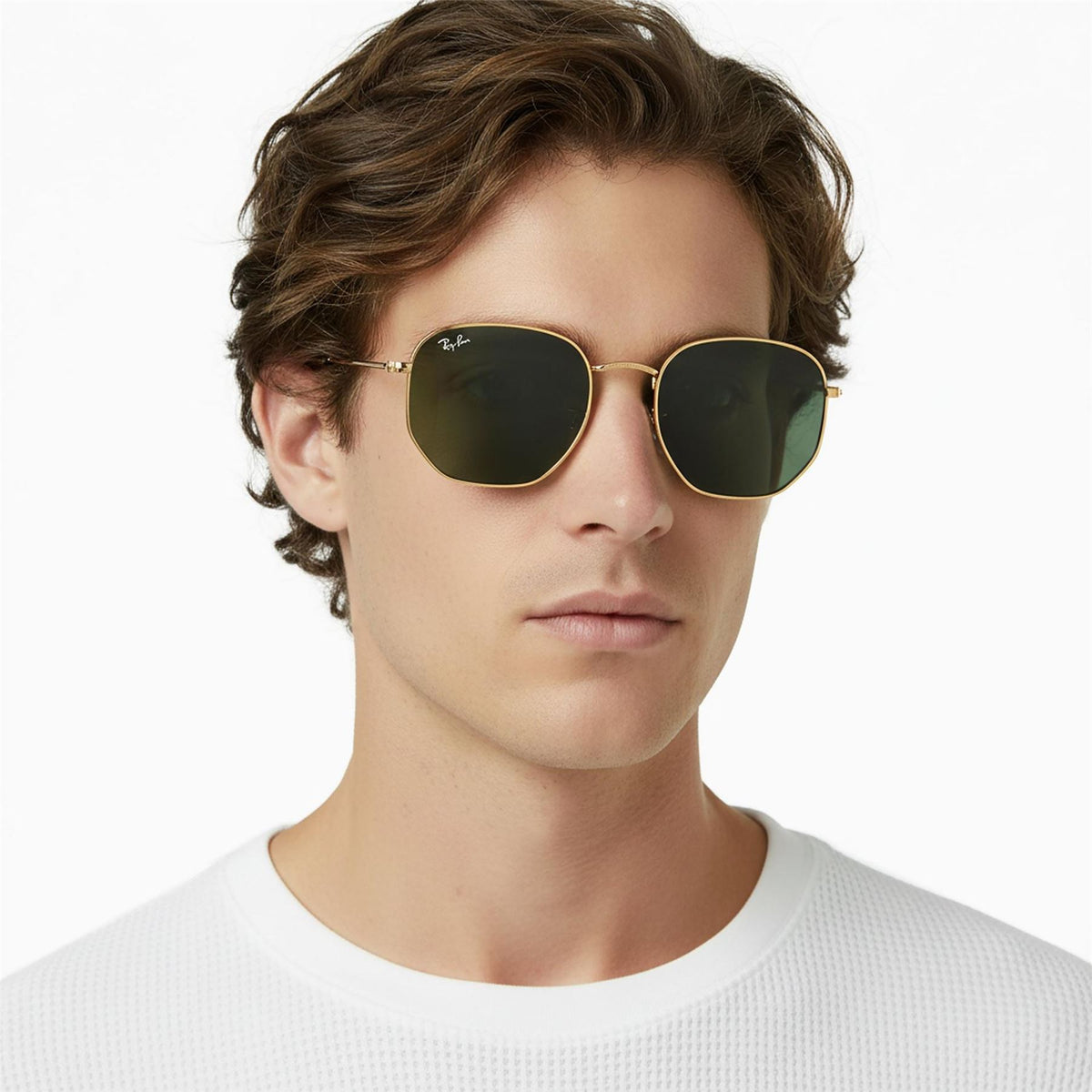 Ray-Ban 0rb3548n Octagonal Sunglasses