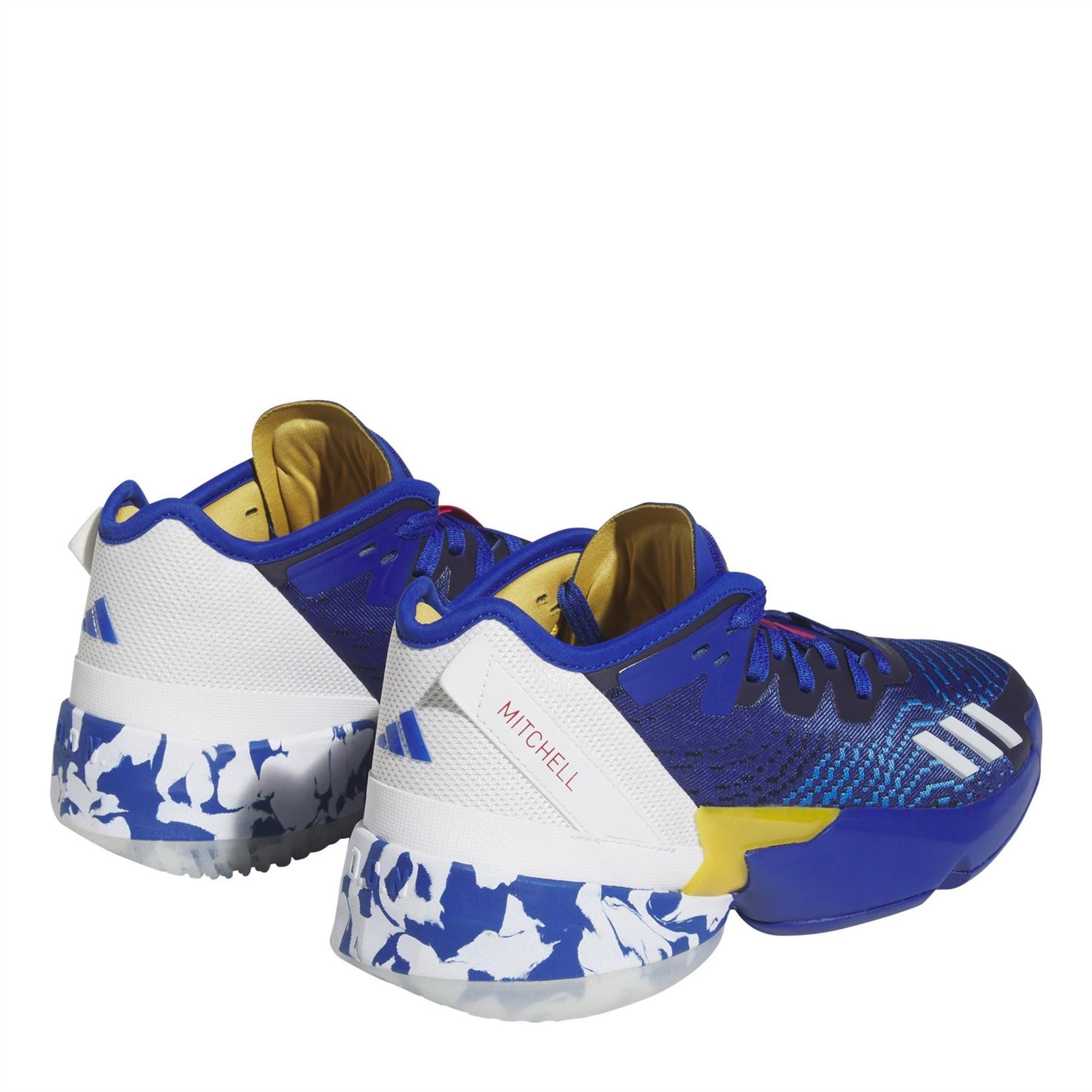 adidas D.O.N. Issue 4 Marble Low Top Sneakers