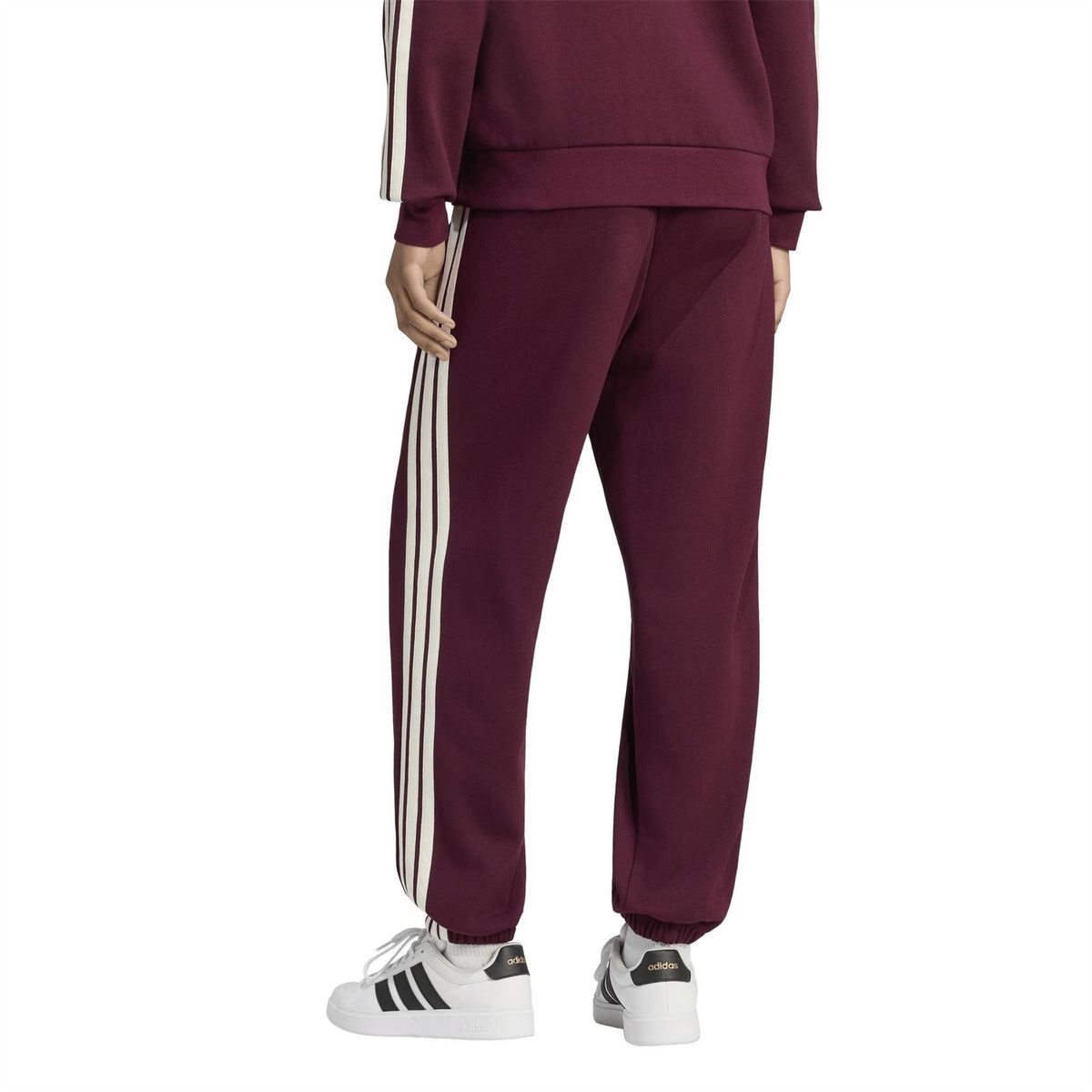 adidas Womens Essentials 3 Stripes Pants Slim
