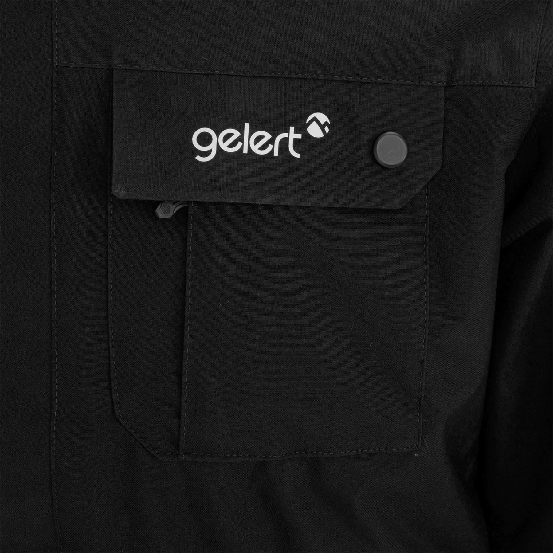Gelert 3 in 1 Windproof Fleece Lined Detachable Hood Long Sleeve Jacket