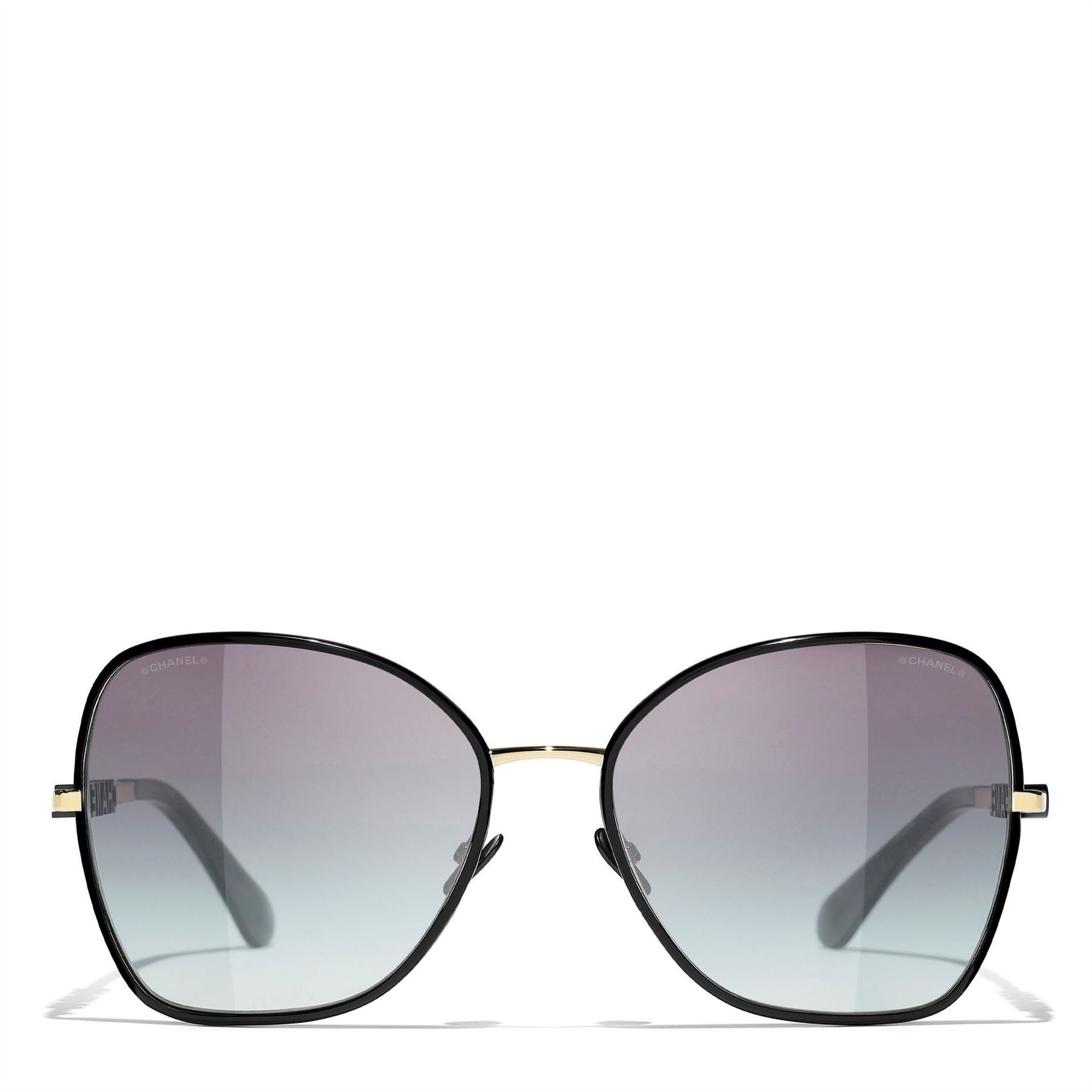 CHANEL Butterfly Metal Logo S