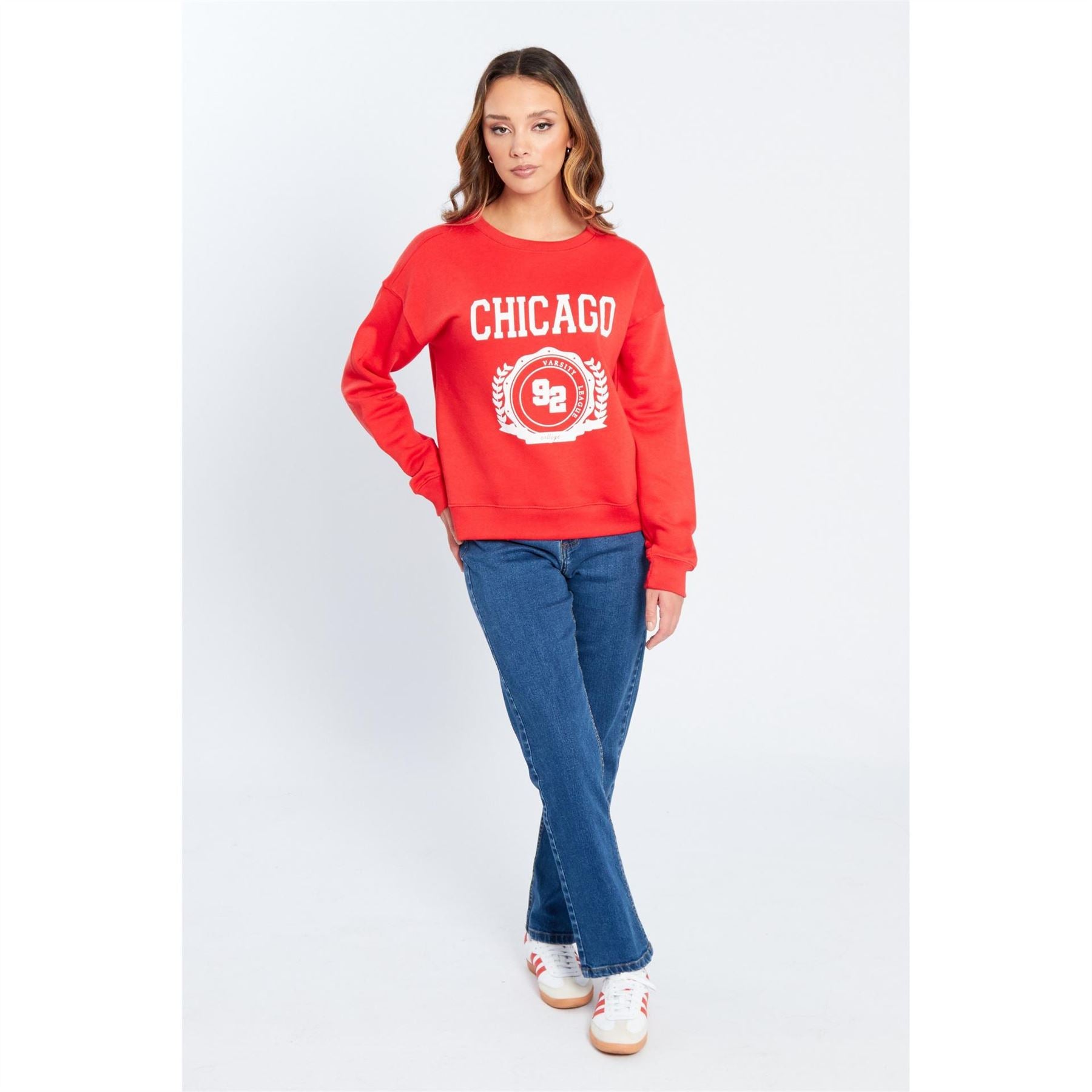 Be You Womens American Sweatshirt