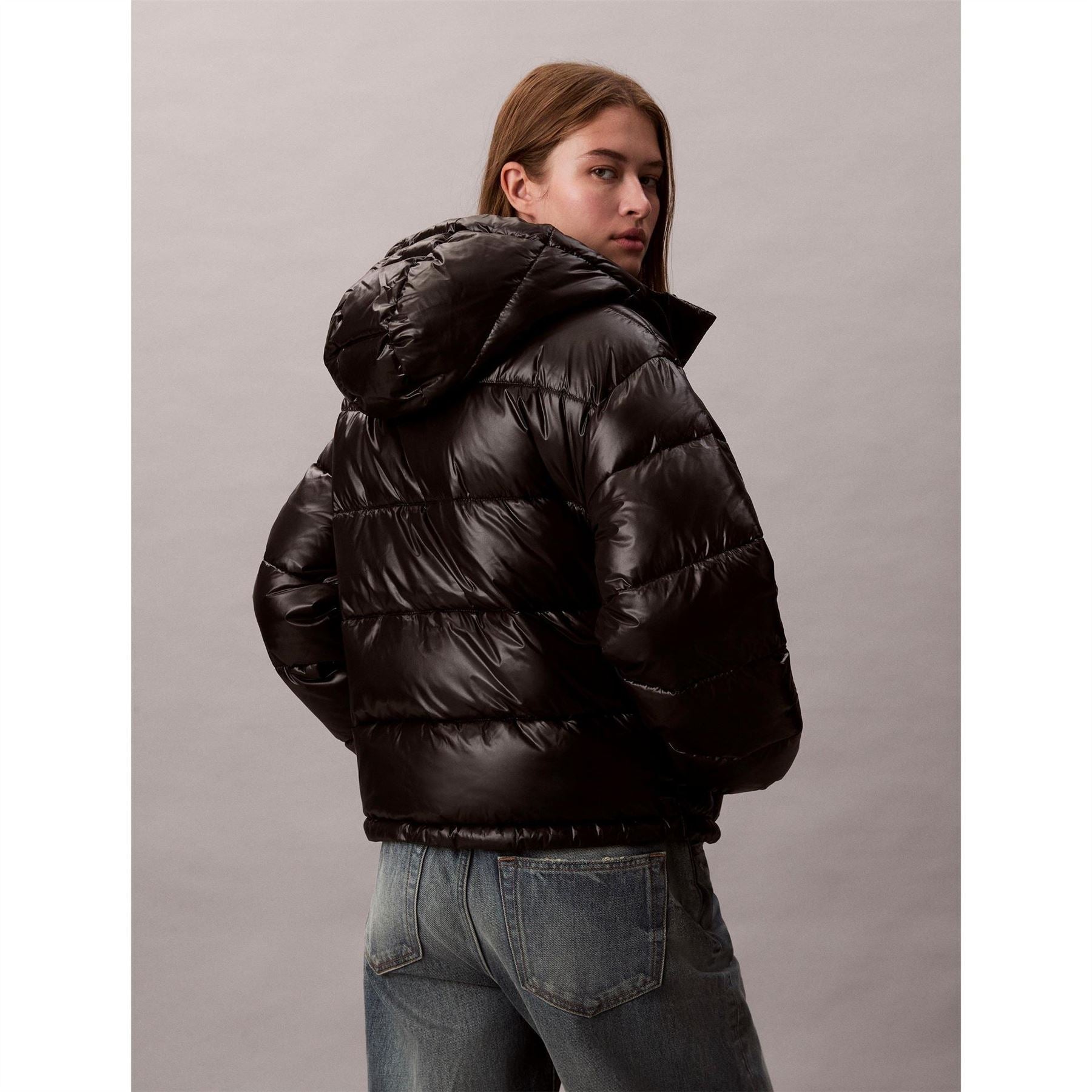 Calvin Klein Jeans  Quilted Short Puffer Jacket