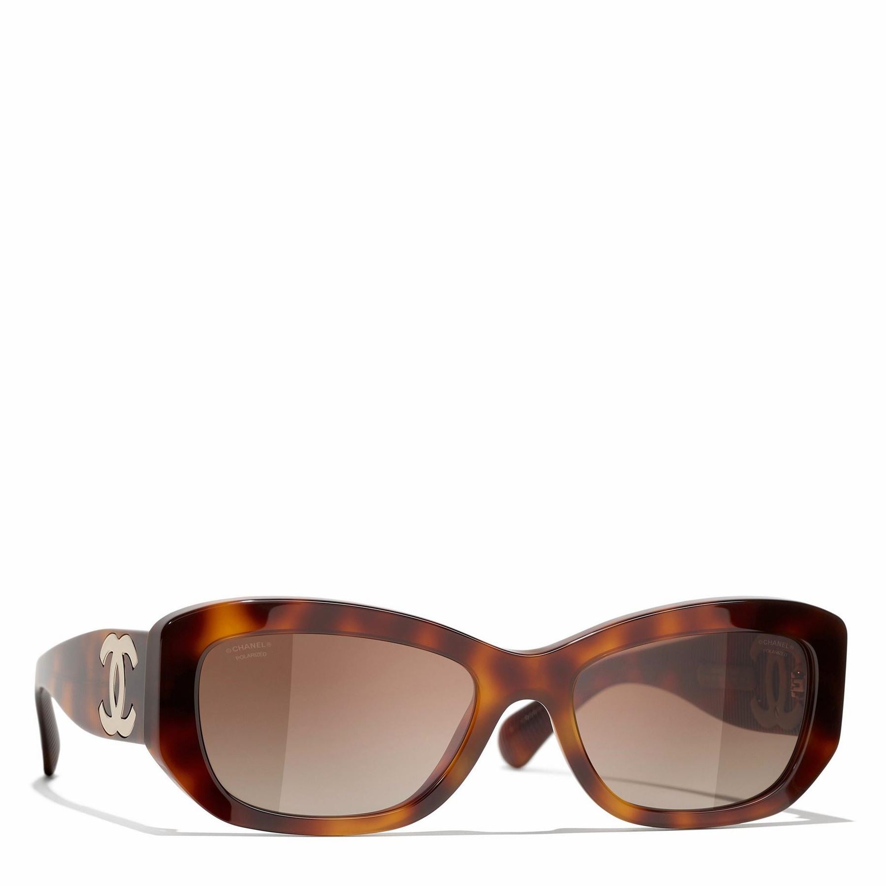 CHANEL F Rectangle Acetate sg