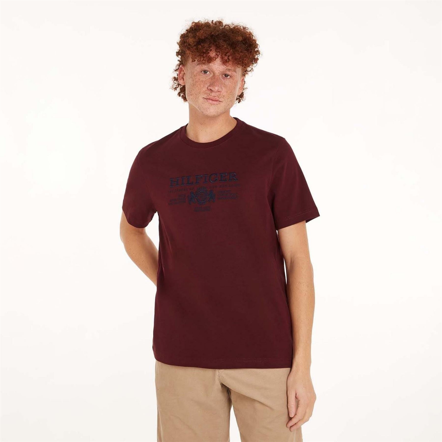 Tommy Hilfiger Logo Embroidery T-Shirt