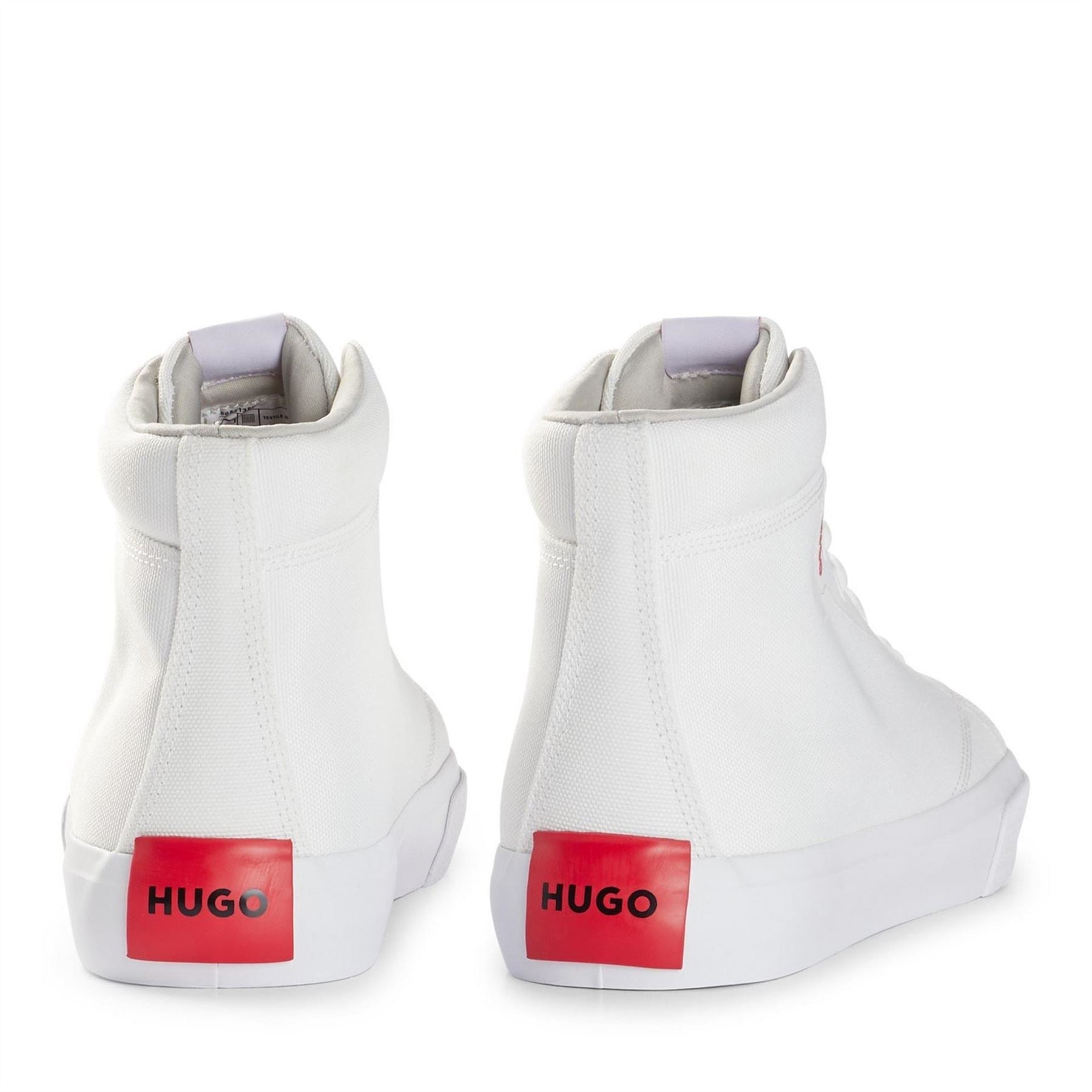 Hugo Dyerh High Top Canvas Sneakers