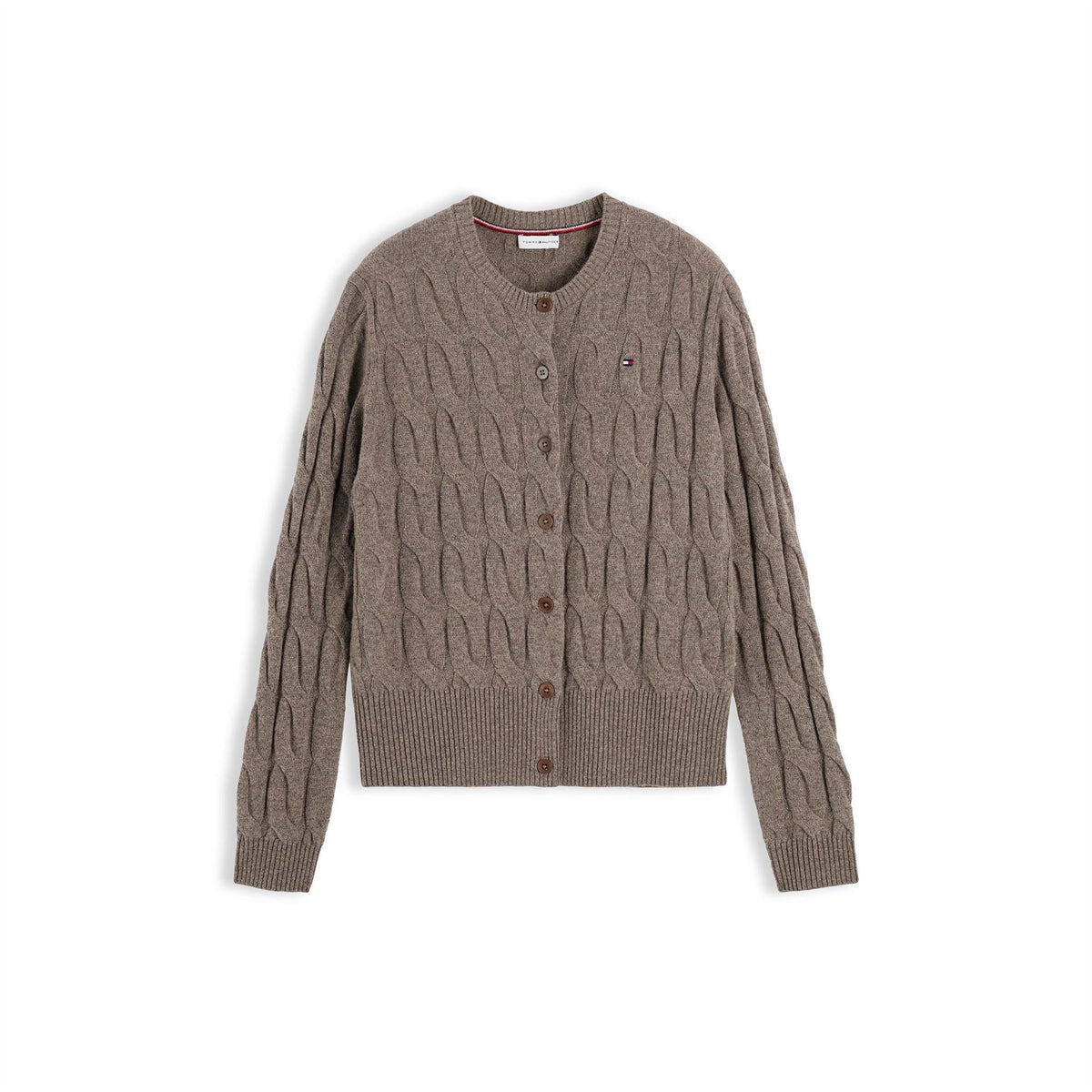 Tommy Hilfiger Wool Cbl Cardi Ld64