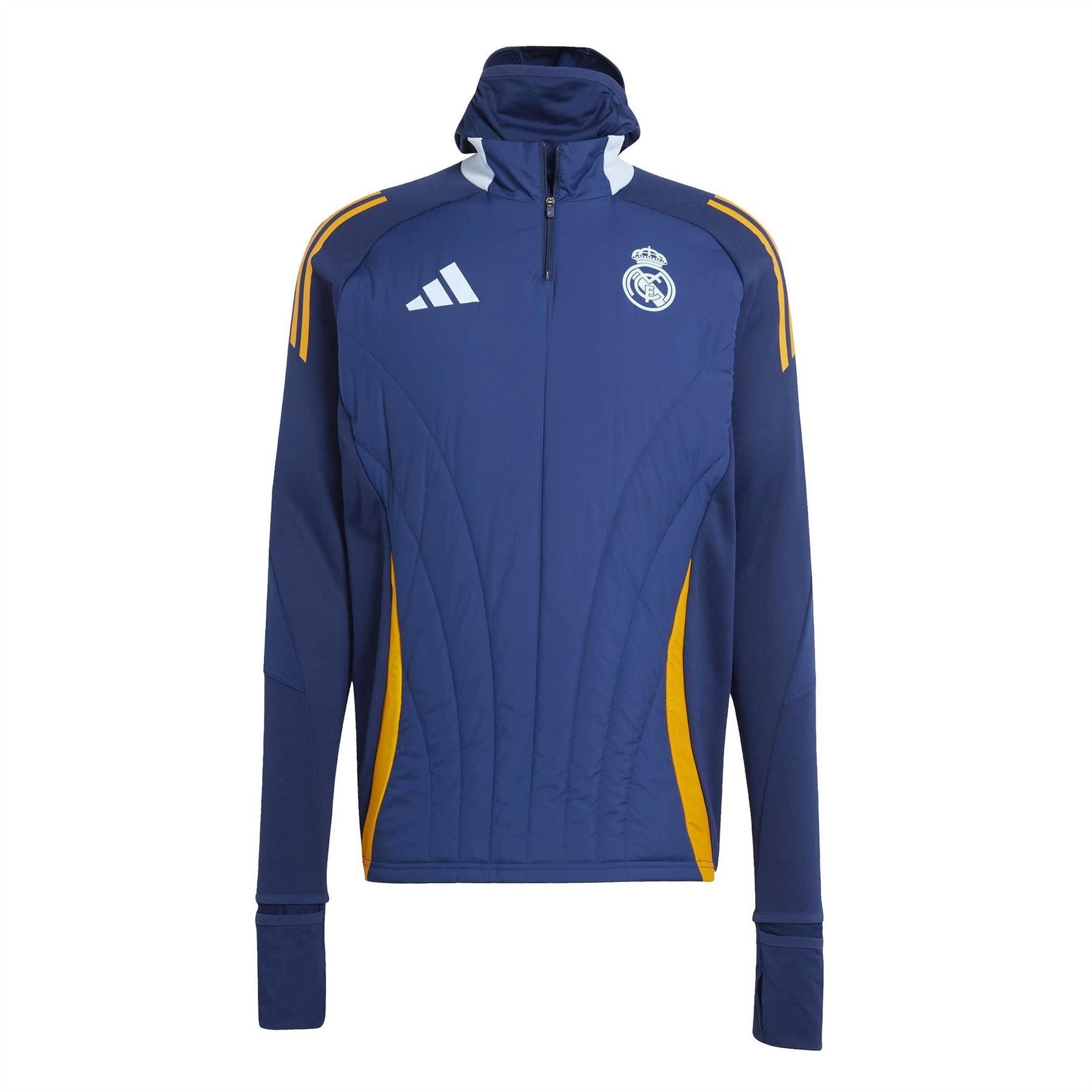 adidas Real Madrid Winterized Tracksuit Top Adults