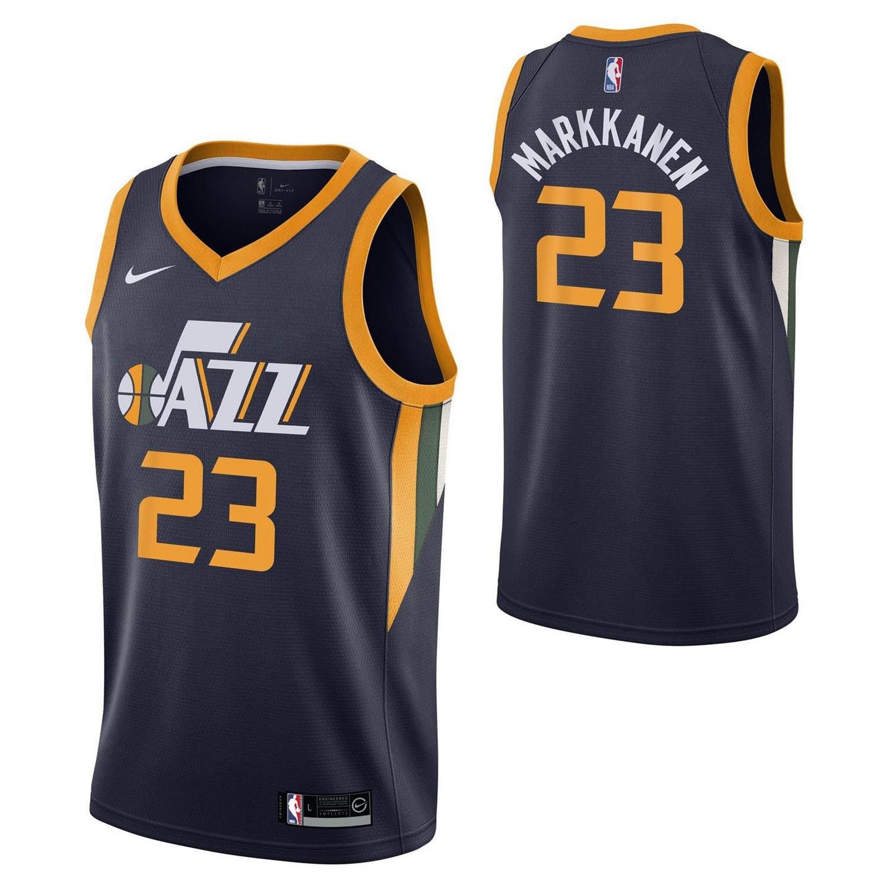 Nike Jazz Lauri Markkanen #23 Jersey