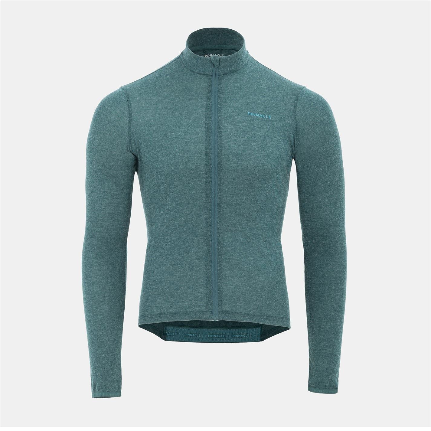 Pinnacle Mens Merino Zip Thru Jersey