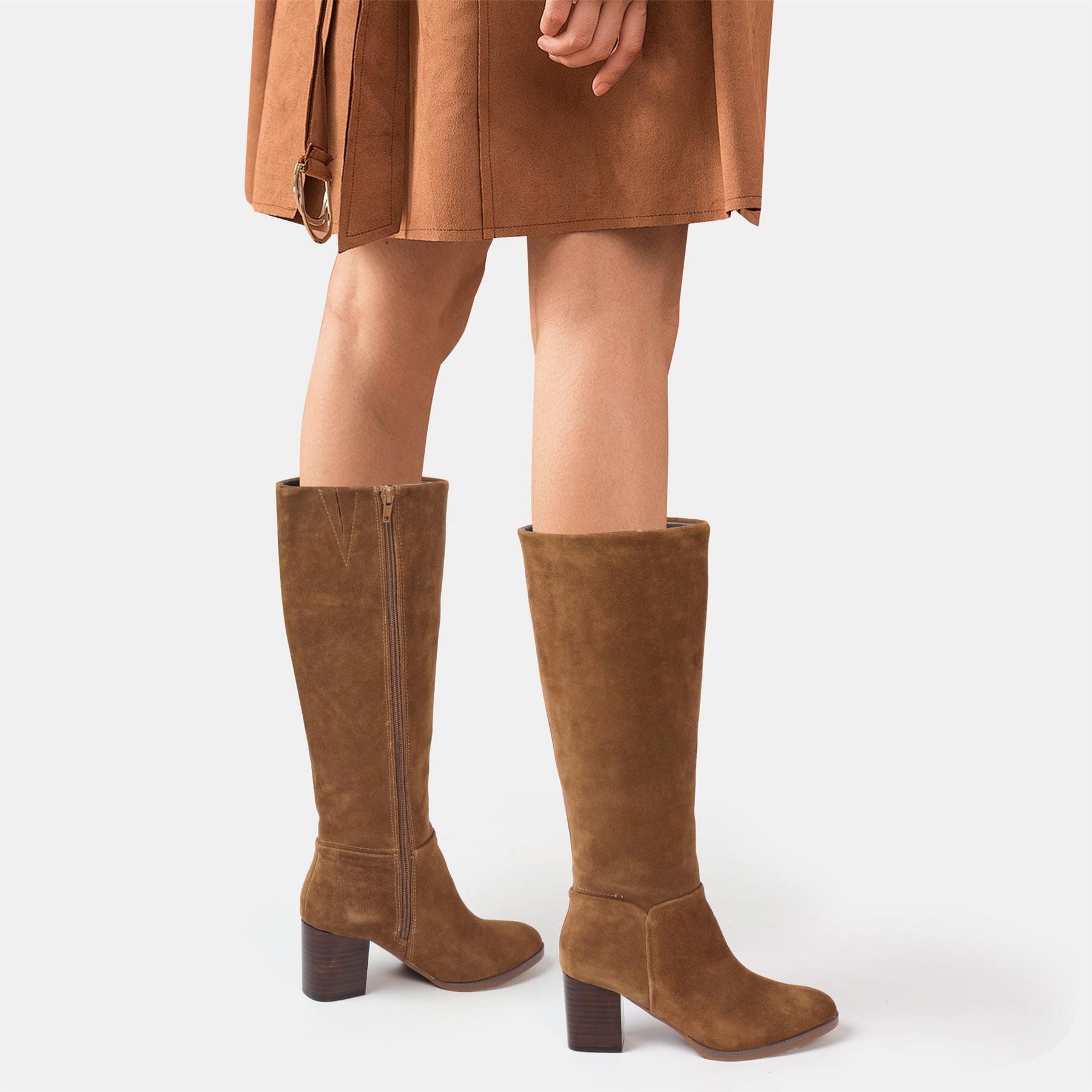 Biba Suede Knee High Boot Ladies