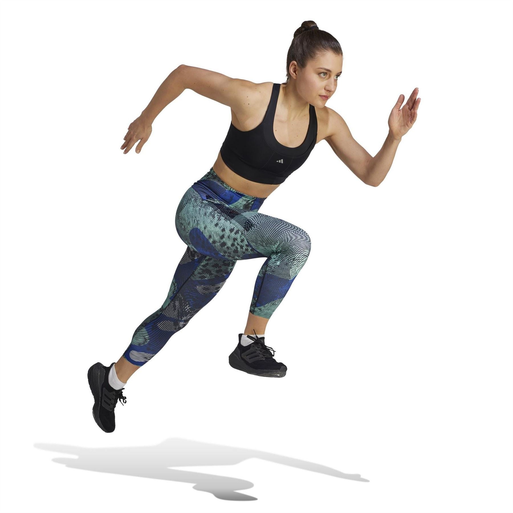 adidas Womens Allover Print 7 8 Leggings