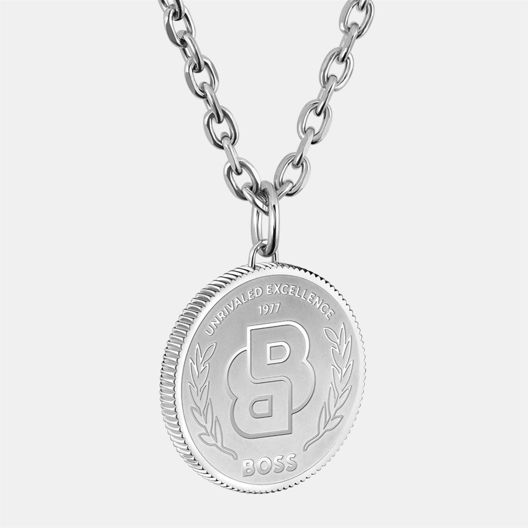 Boss Double B Medallion Necklace And Bracelet
