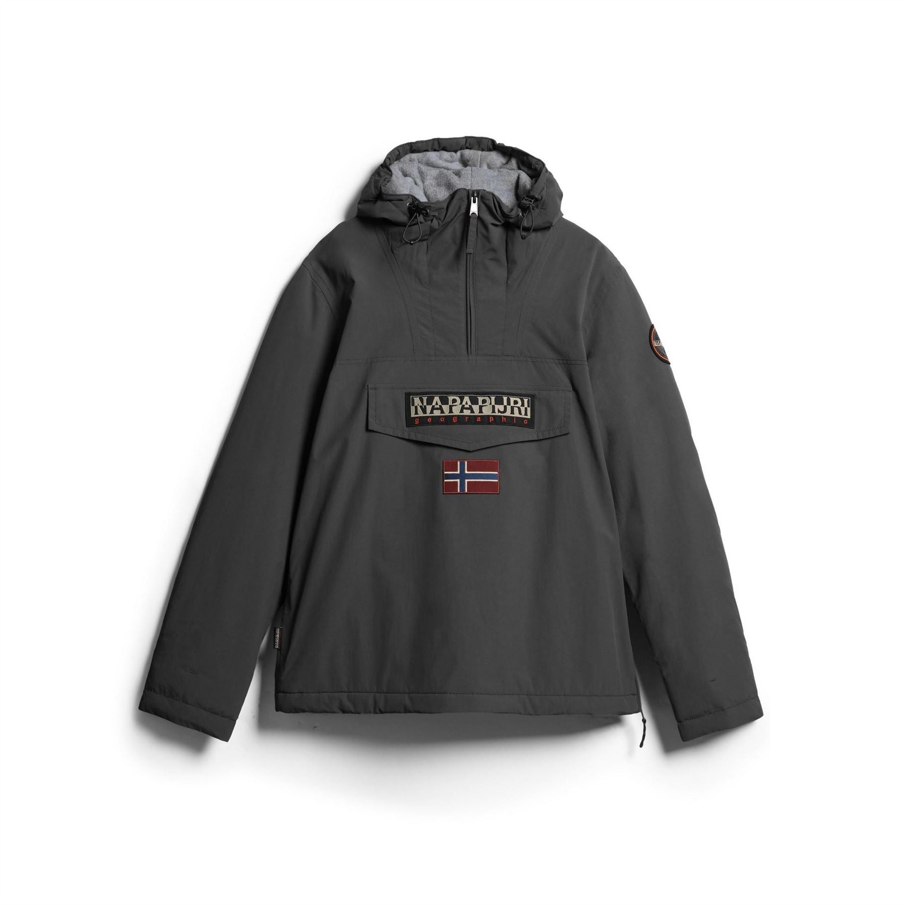 Napapijri Rainforest Water Resistant Hooded Long Sleeve Rain Anorak