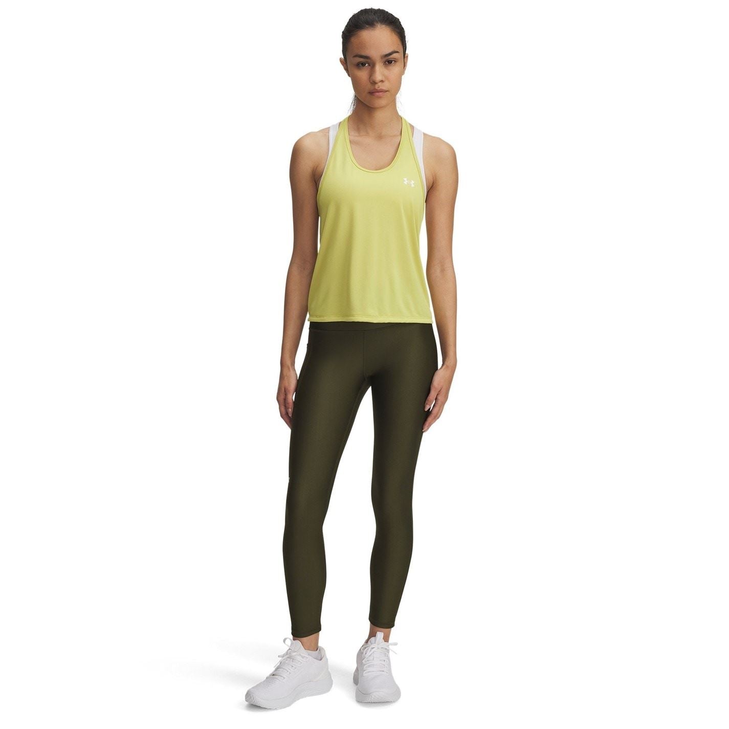 Under Armour Womens Armour Heatgear® No Slip Waistband Ankle Leggings