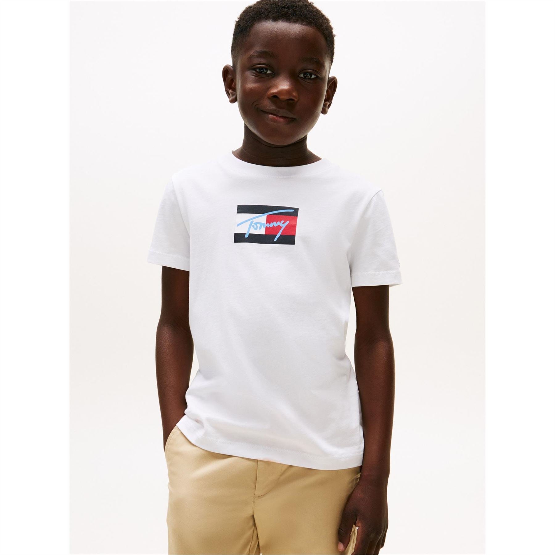 Tommy Hilfiger Script Timmy Regular Fit Short Sleeve T-Shirt