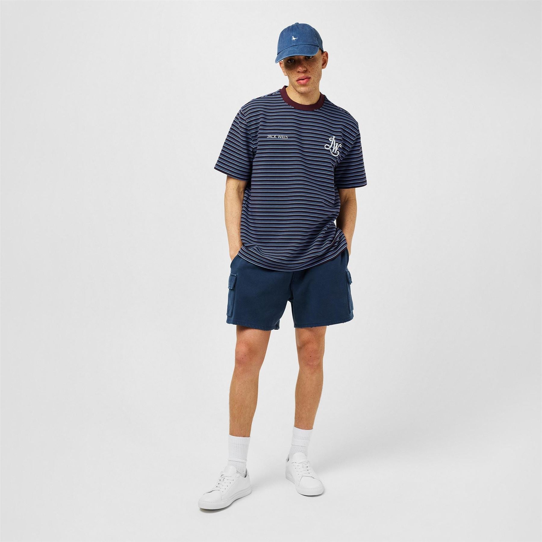 Jack Wills Regular Fit Crew Neck Short Sleeve Sweater