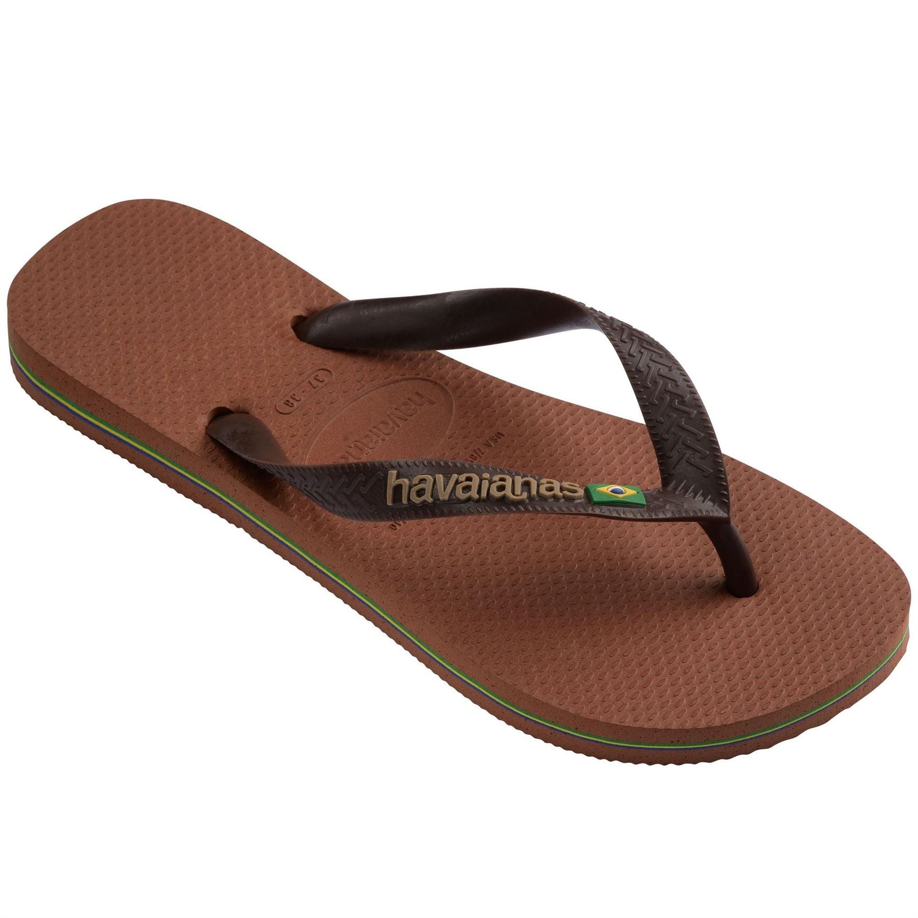 Havaianas Brasil Logo Flip Flops