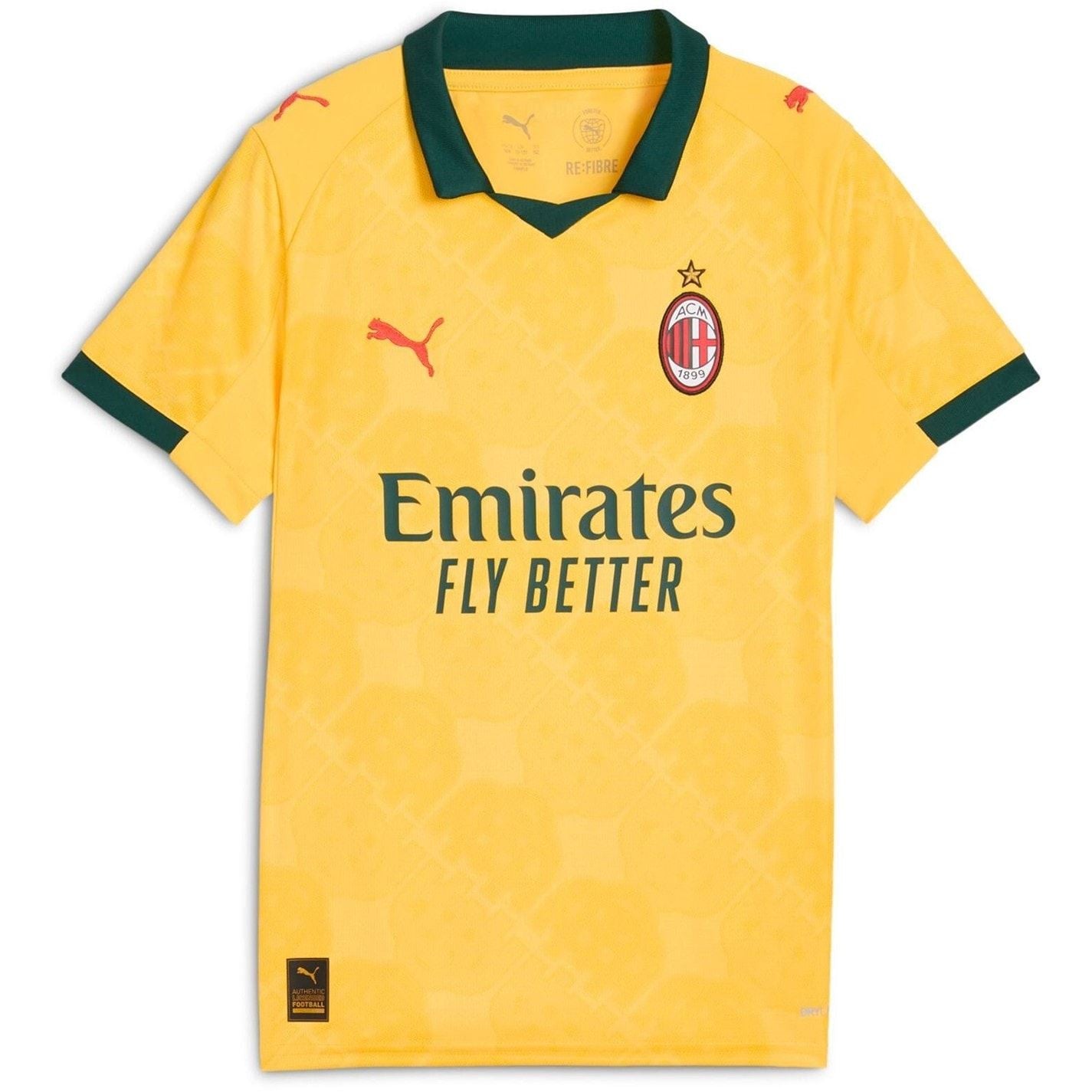 Puma Ac Milan Third Shirt 2025 2026 Juniors