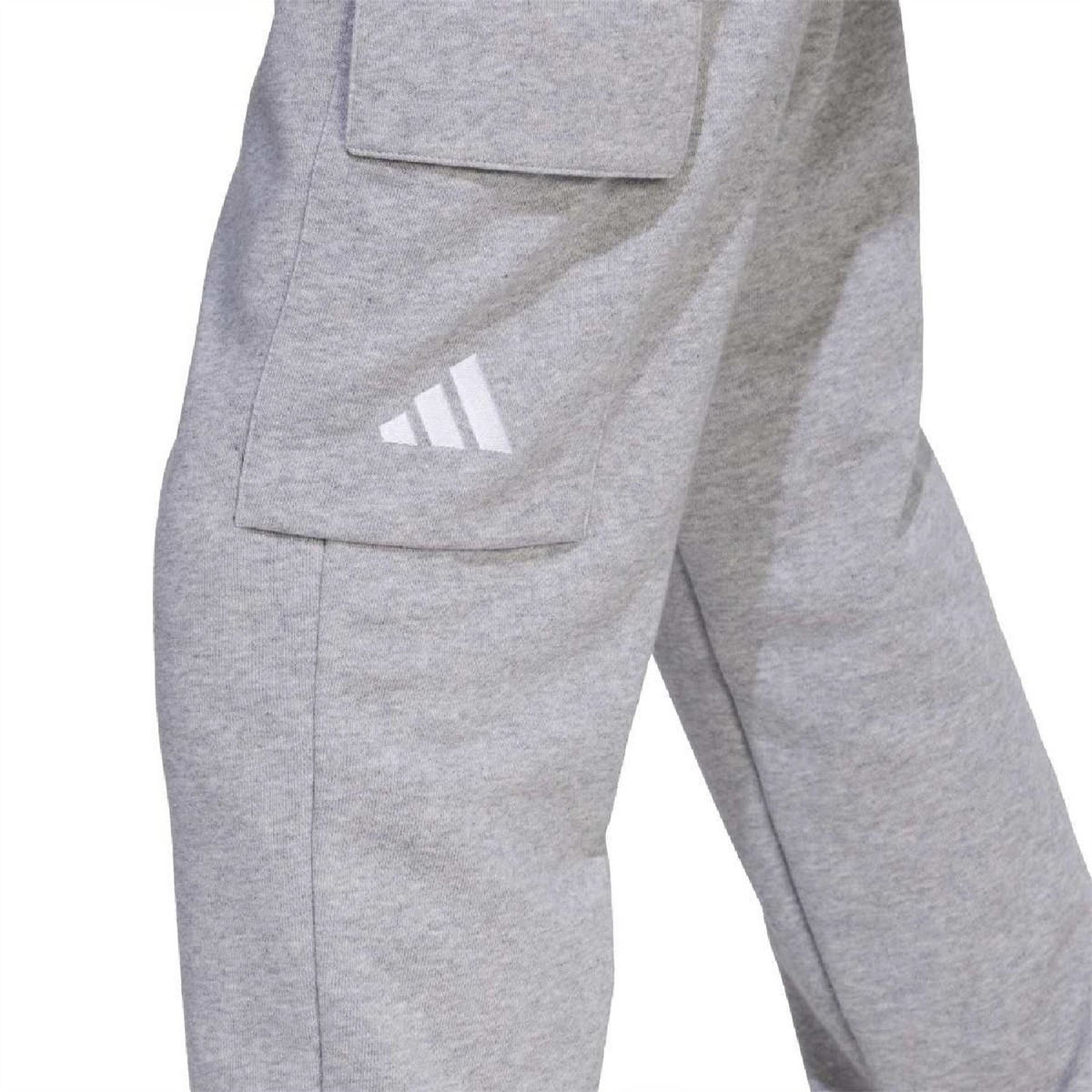 adidas Juniors Solid Patterned Slim Cargo Pants