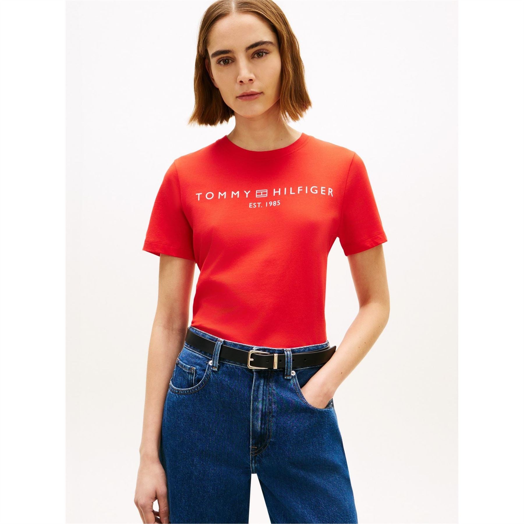 Tommy Hilfiger Regular Fit Crew Neck Short Sleeve T-Shirt
