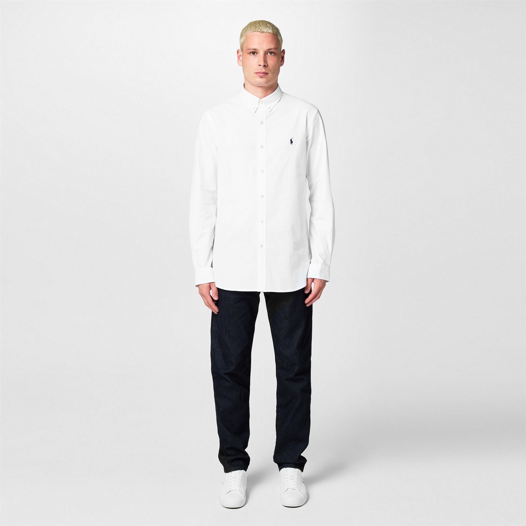 Polo Ralph Lauren Slim Fit Poplin Long Sleeve Shirt