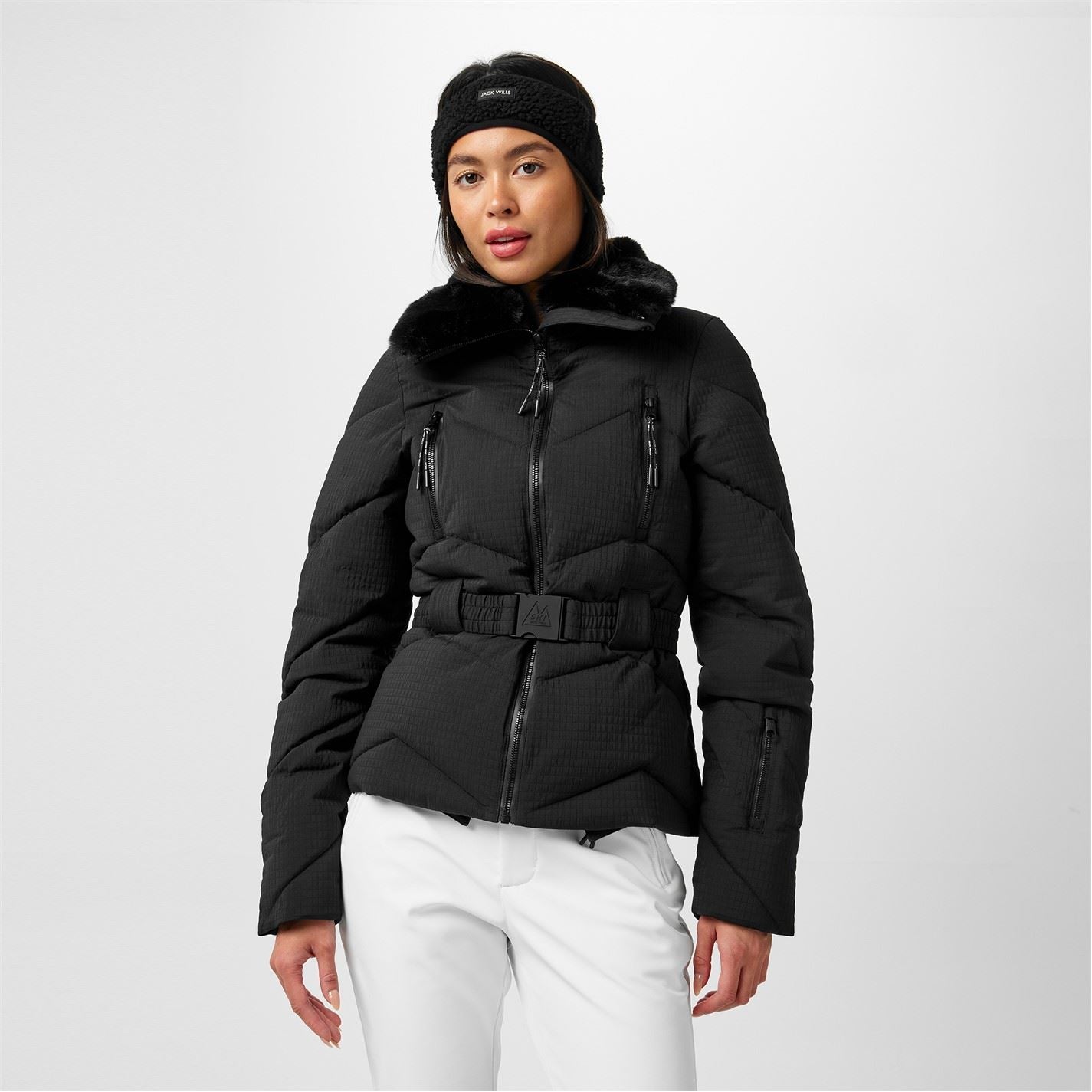 Jack Wills Collared Ski Puffa Jacket