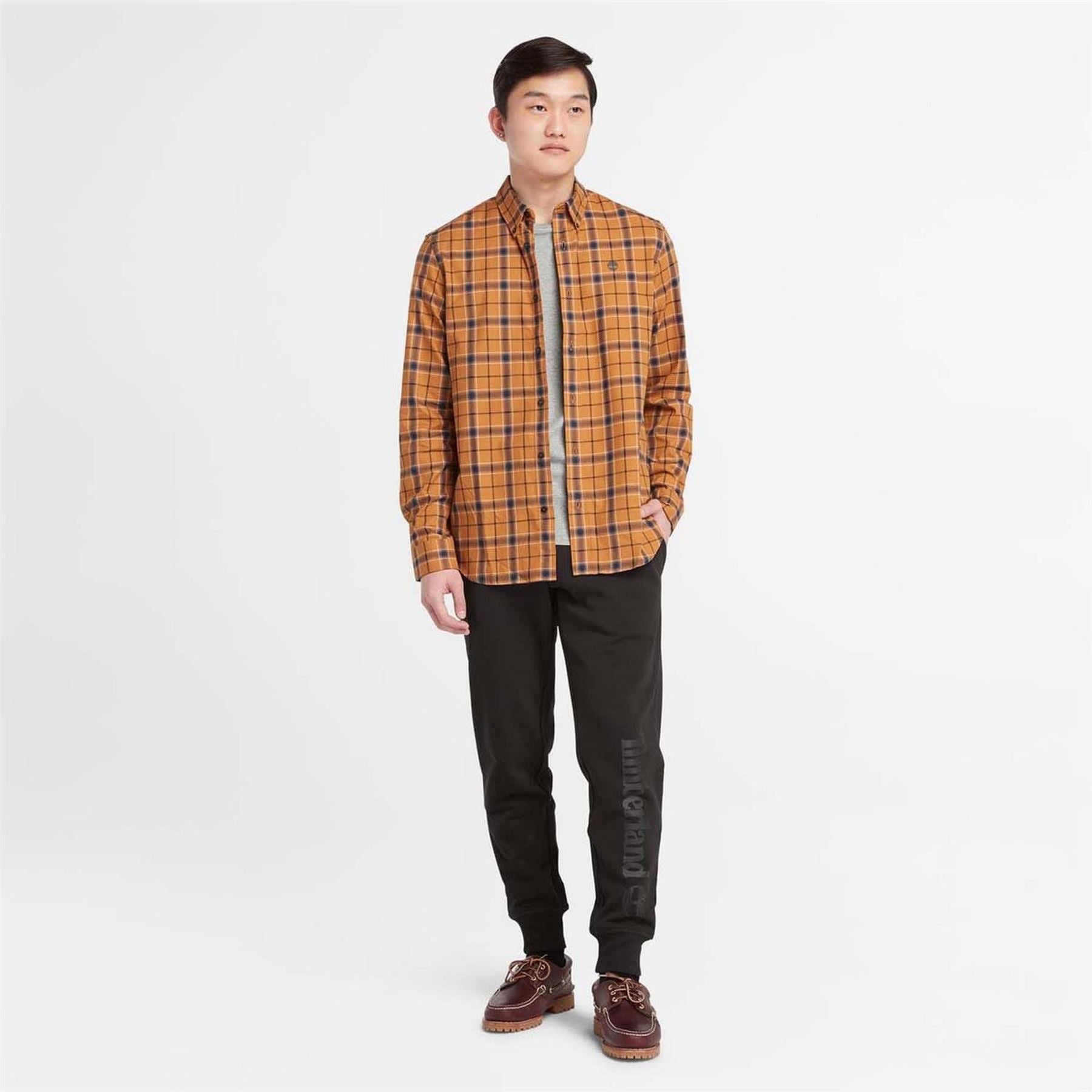 Timberland Oyster River Logo Short Sleeve T Shirt