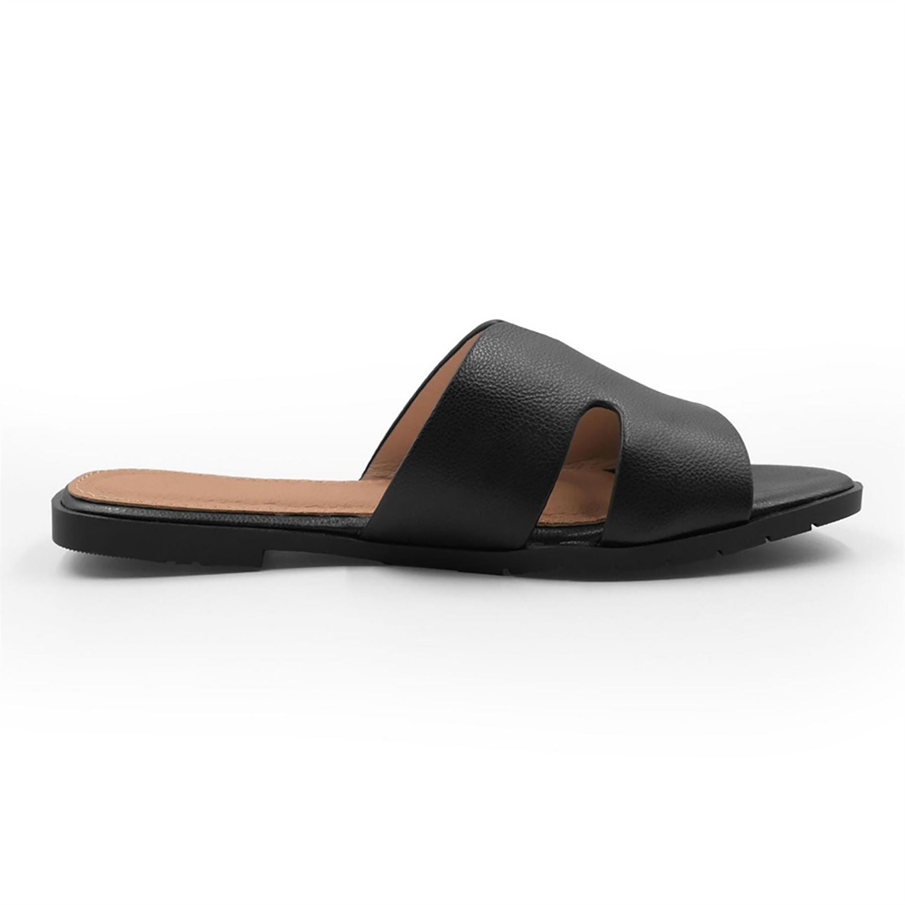 Wheres That From Flat Heel Open Toe Slide Sandals