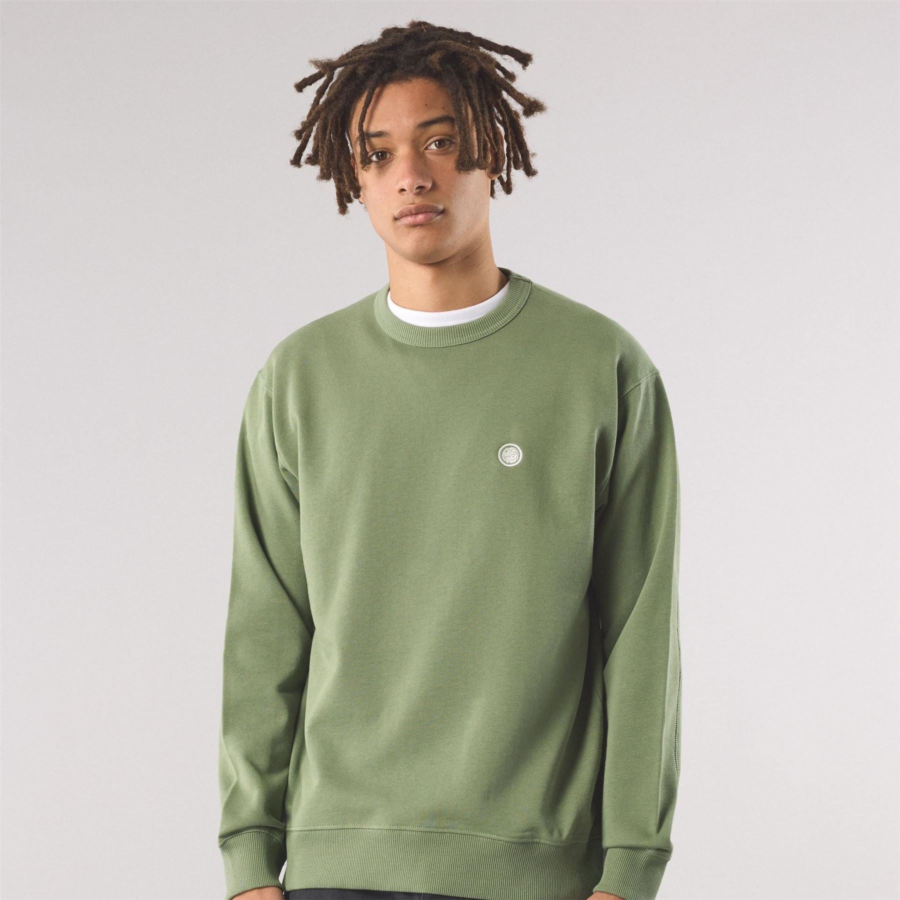 Pretty Green Crew Neck Regular Fit Sweatshirt