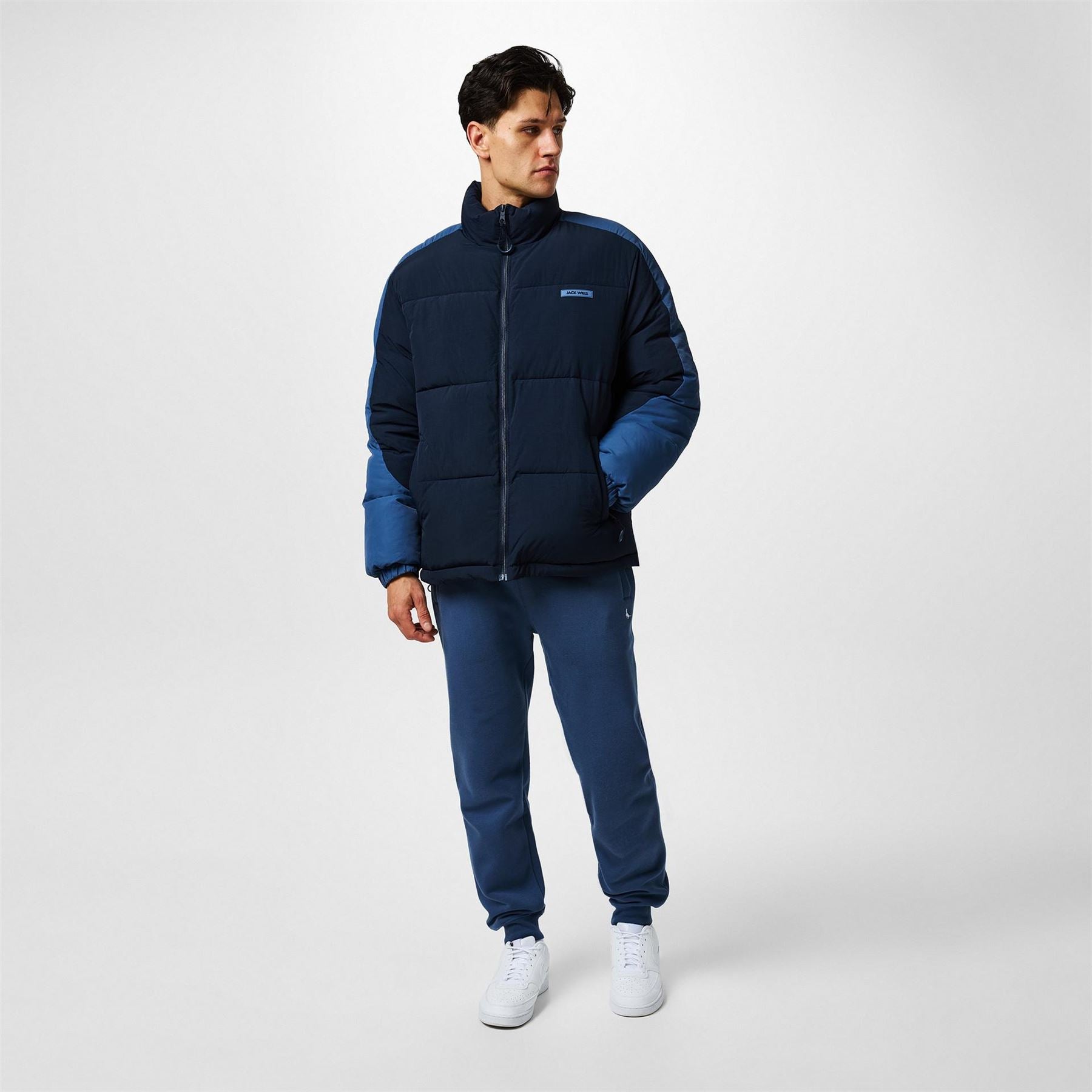 Jack Wills  Long Sleeve Short Puffer Jacket