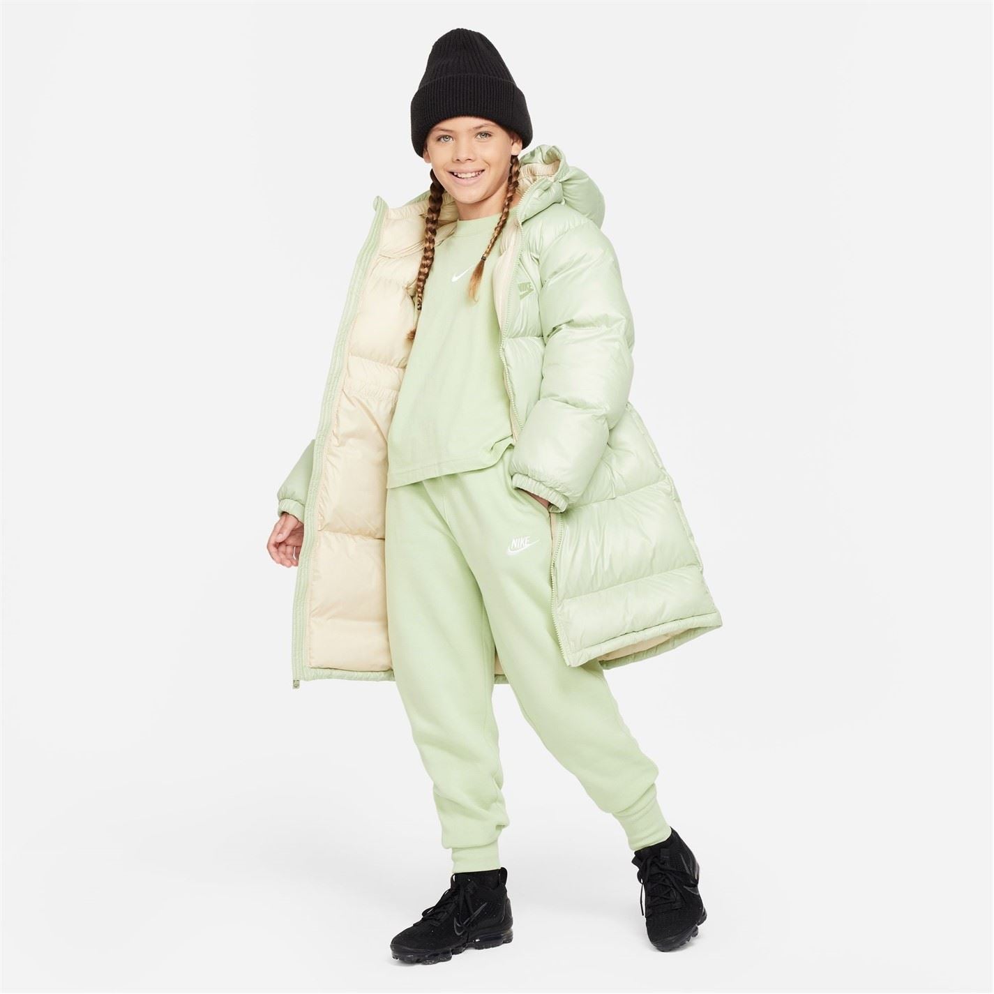 Nike Girls Fundamentals Fleece Jogging Bottoms