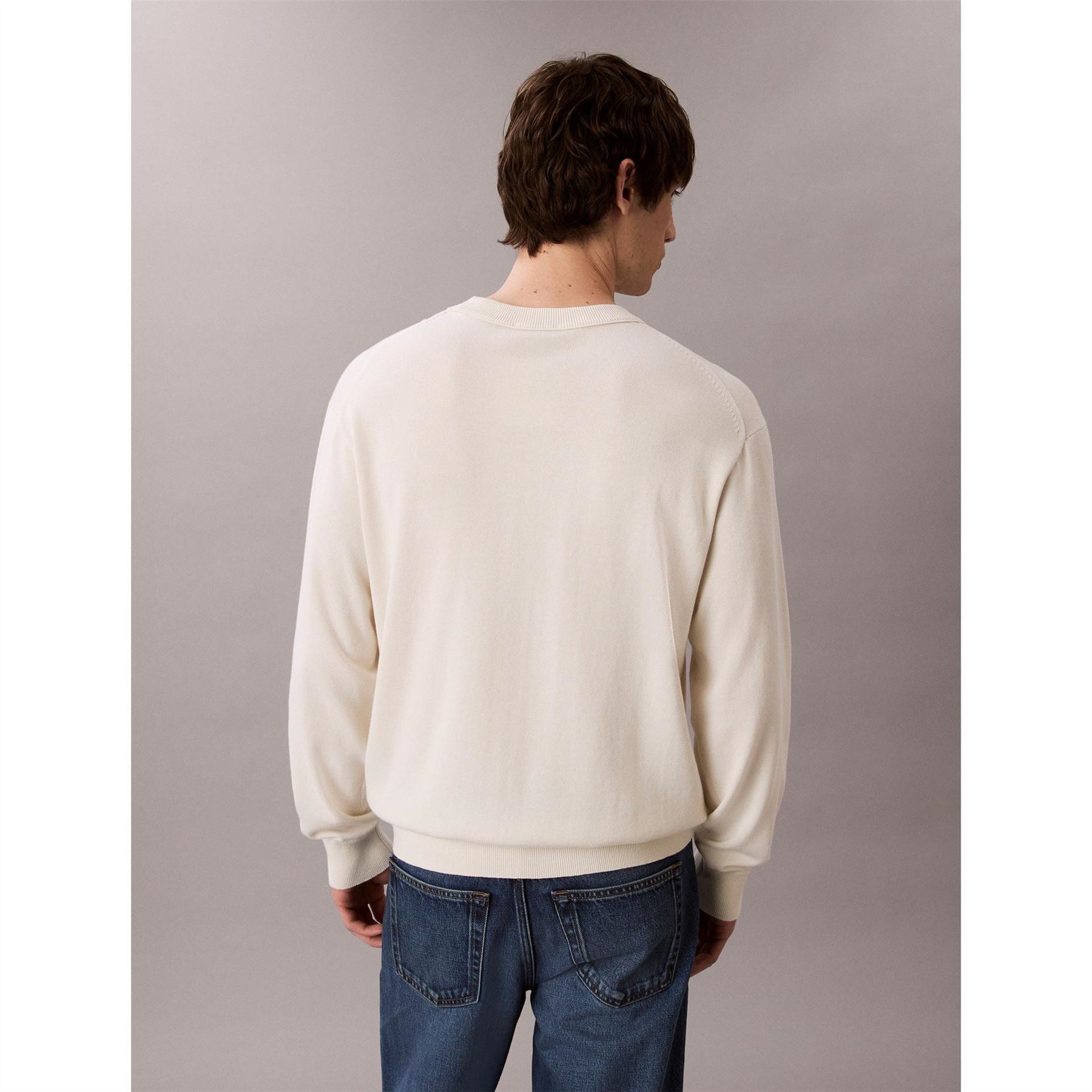 Calvin Klein Jeans Ckj Monogram Crew Neck Jumpers