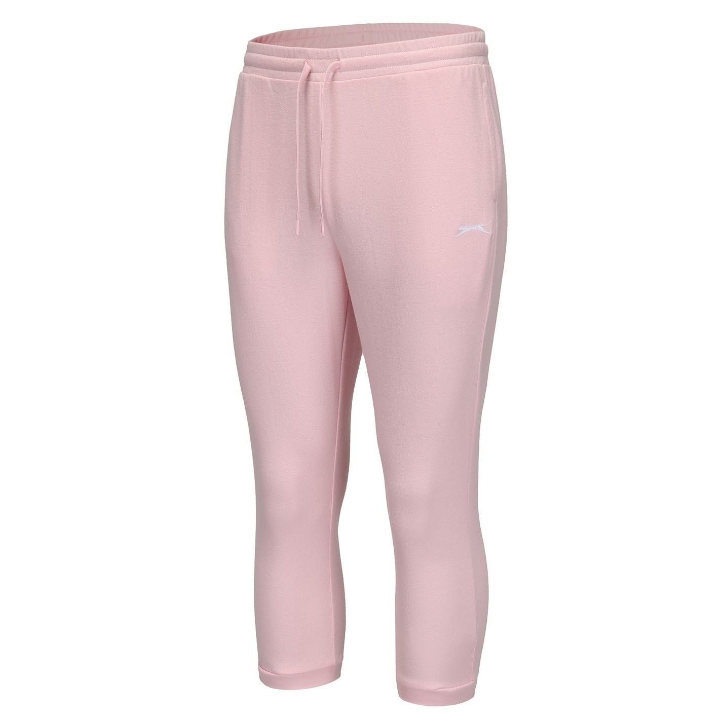 Slazenger Womens Leisure Three Quarter Interlock Jogging Bottoms