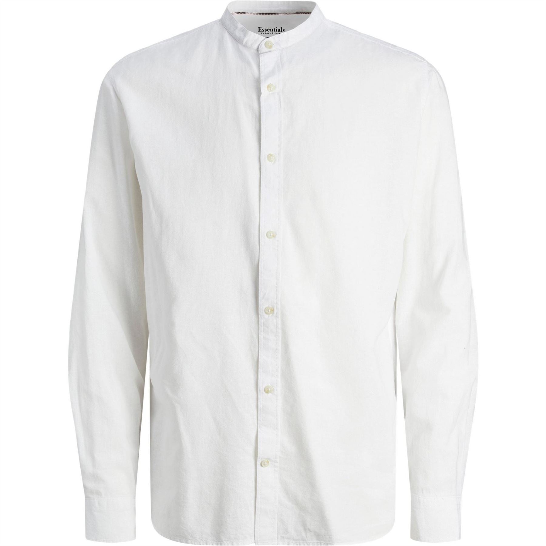 Jack and Jones Long Sleeve Buttoned Linen Shirt
