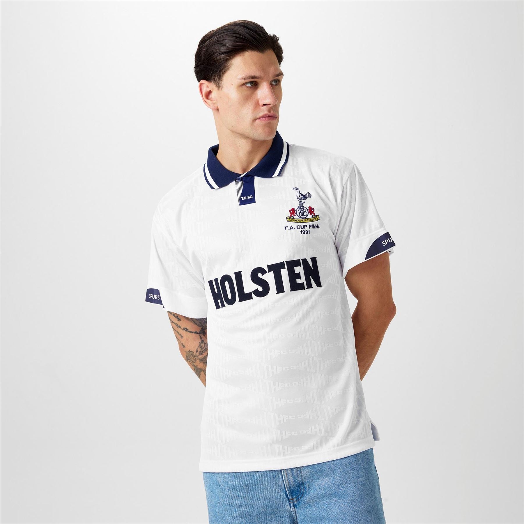 Score Draw Draw Tottenham Hotspur Home Shirt 1991 92