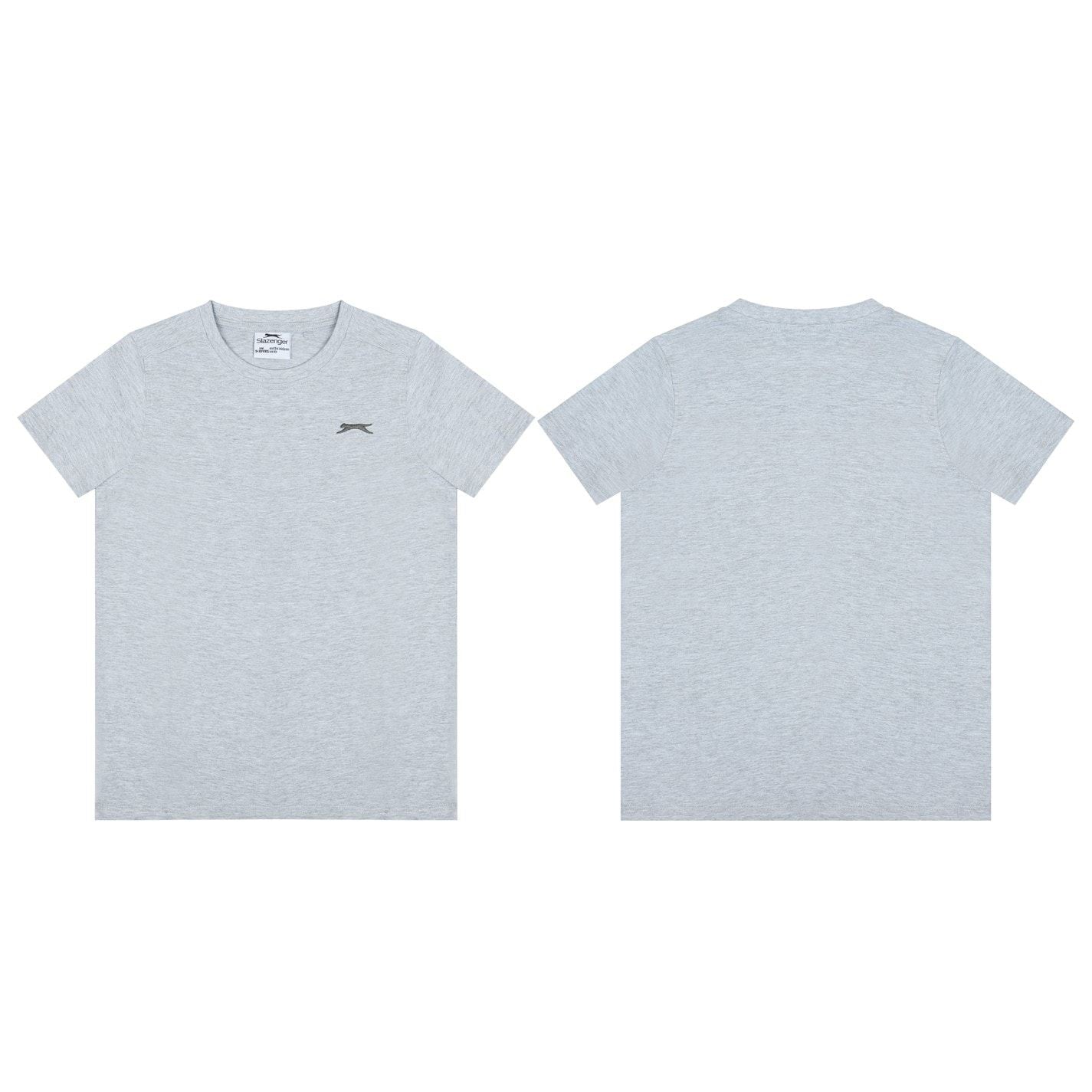 Slazenger Junior Boys Plain Tee Shirt