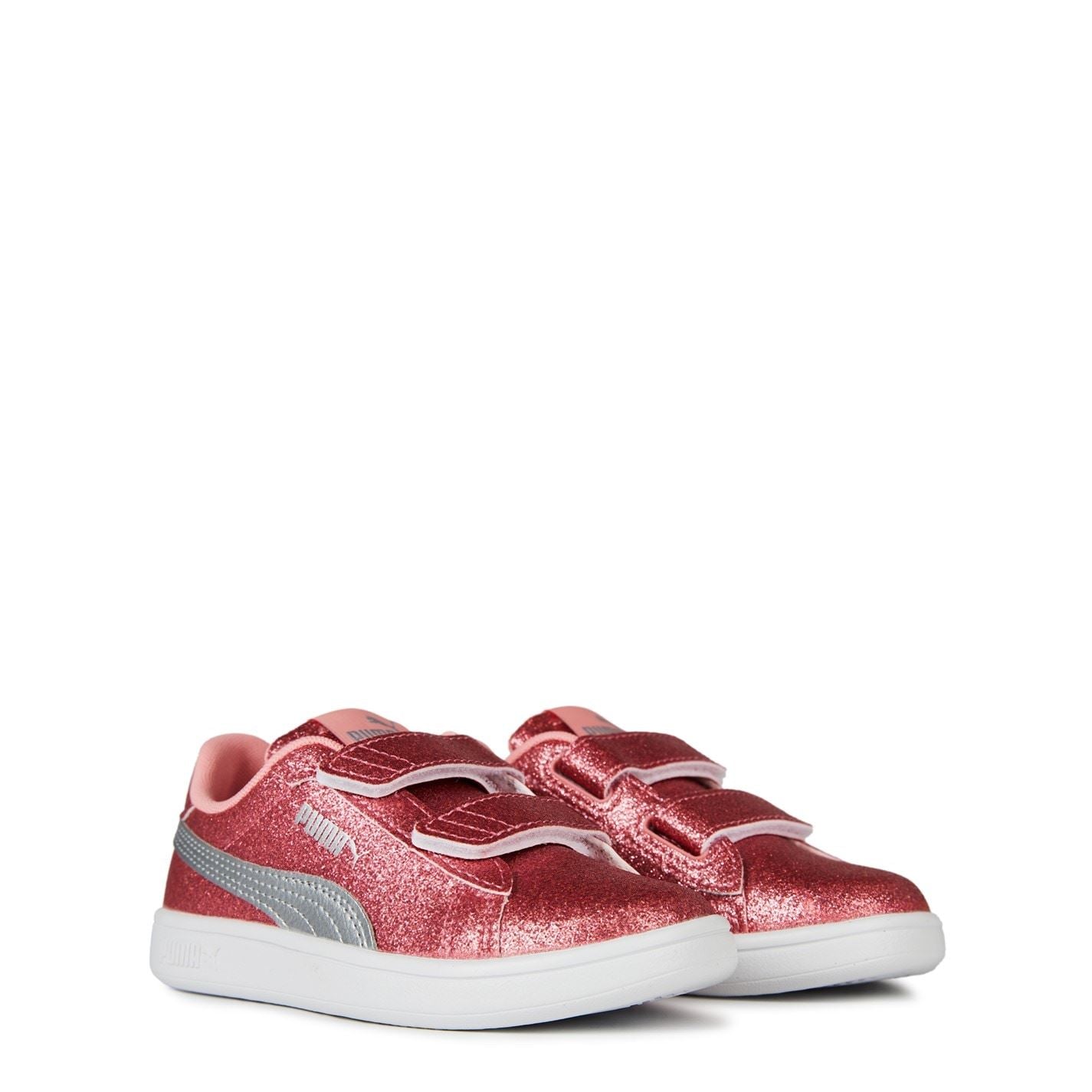 Puma Smash 3.0 Glitz Glam V Child Girl Trainers